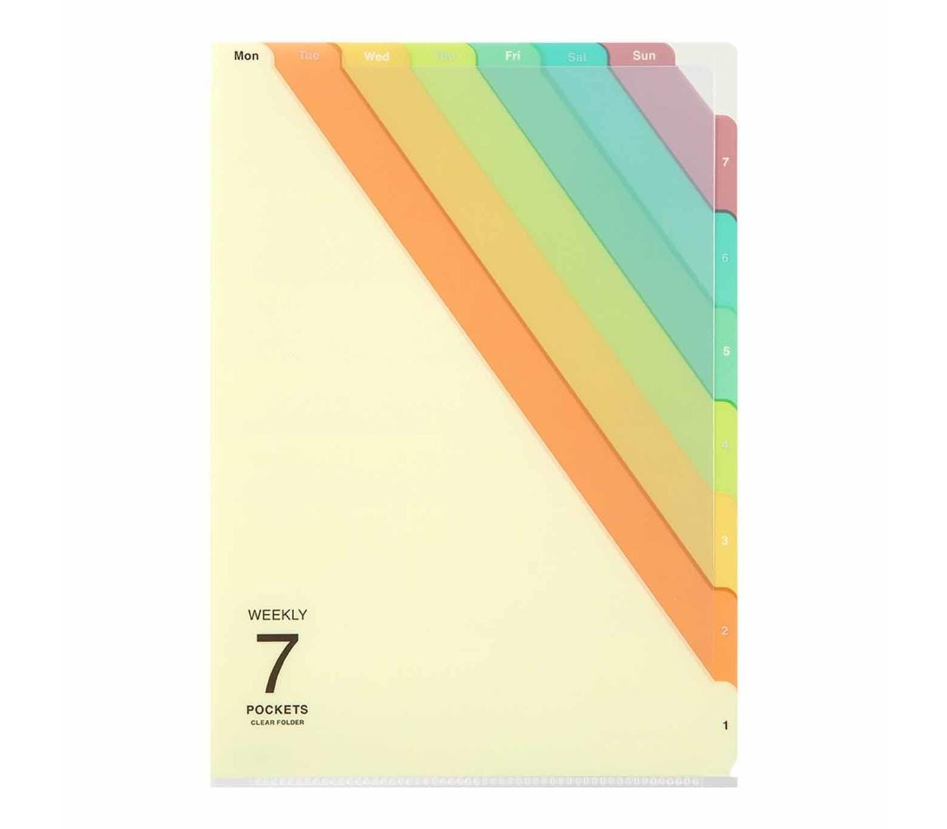 Midori Accessori Cartellina con tasche Weekly 7