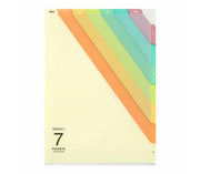 Midori Accessori Cartellina con tasche Weekly 7