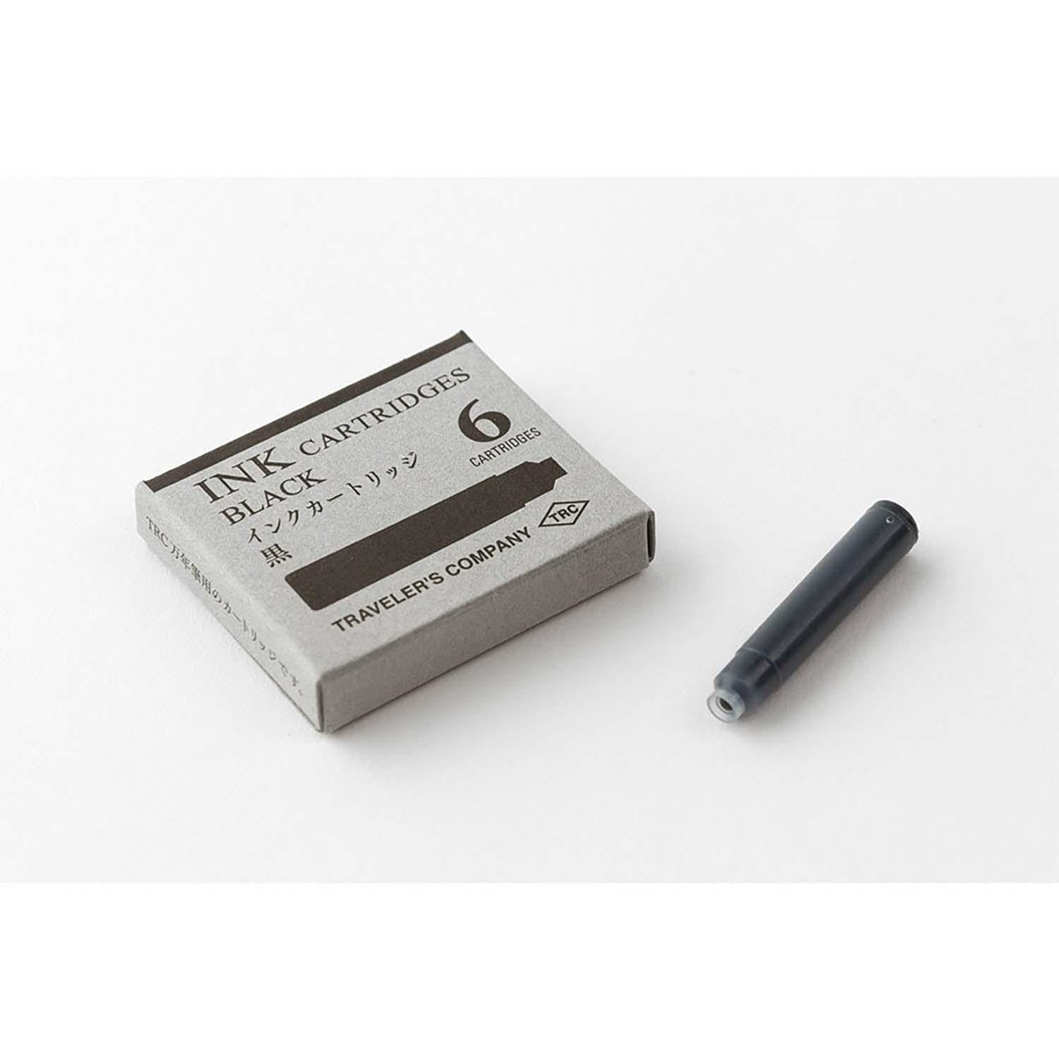 Traveler's Company Japan Accessori nero Cartucce per stilografica Traveler's