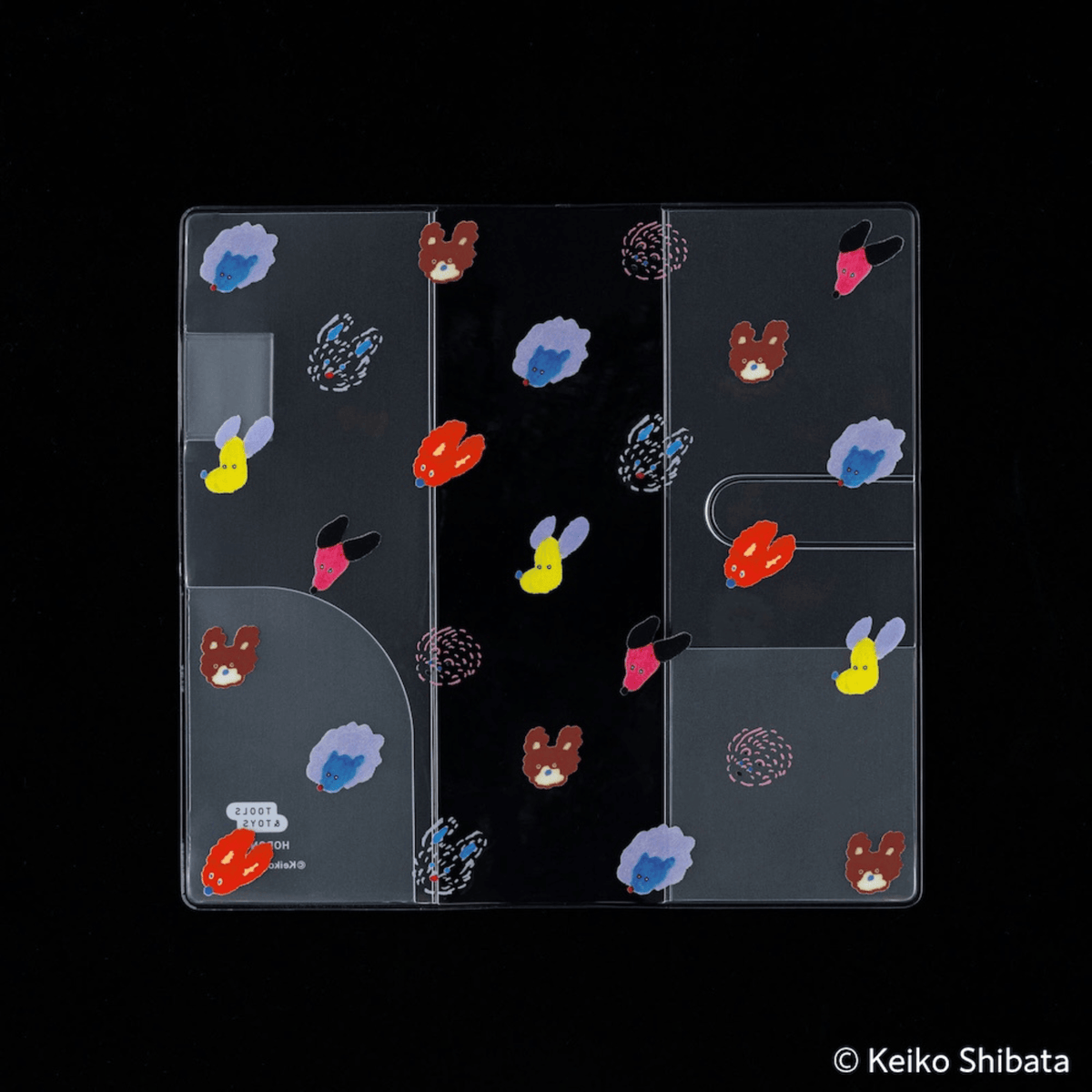 Hobonichi Accessori Clear Cover per Weeks - Keiko Shibata Dog Ears Fluttering in the Wind