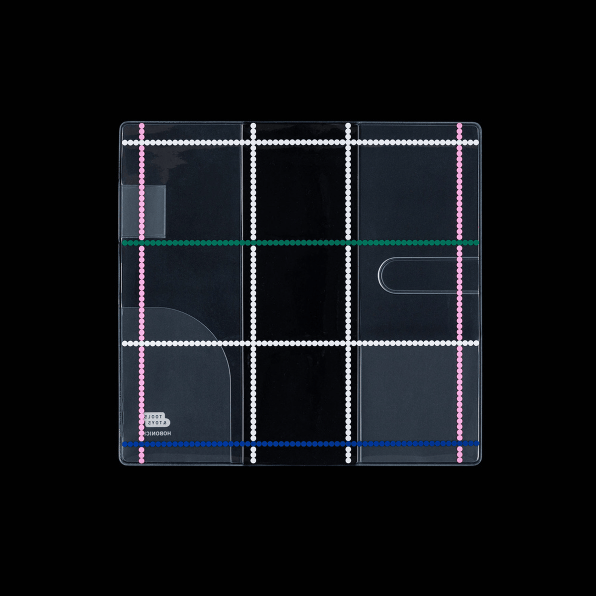 Hobonichi Accessori Clear Cover per Weeks - Yoshie Watanabe Dotted Plaid