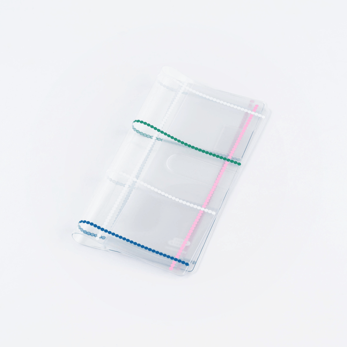Hobonichi Accessori Clear Cover per Weeks - Yoshie Watanabe Dotted Plaid
