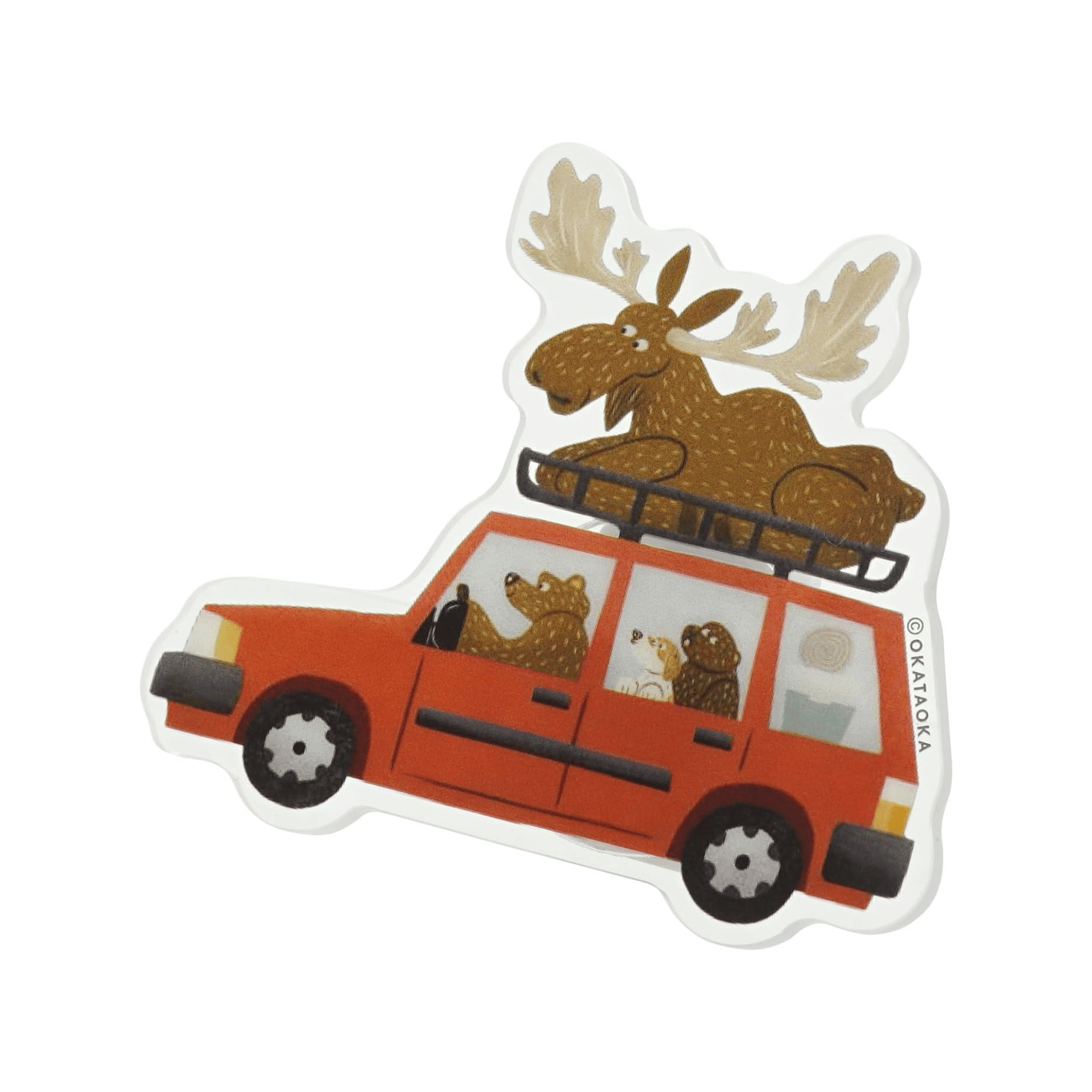 Greeting Life Accessori KURUMA Clip Okataoka