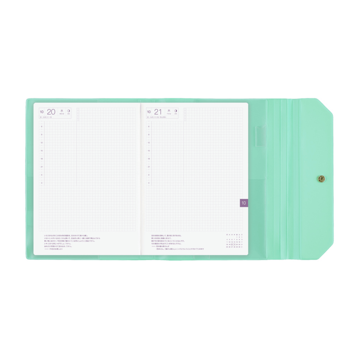 Hobonichi Accessori Cover Cousin A5 Alettone - Sweets