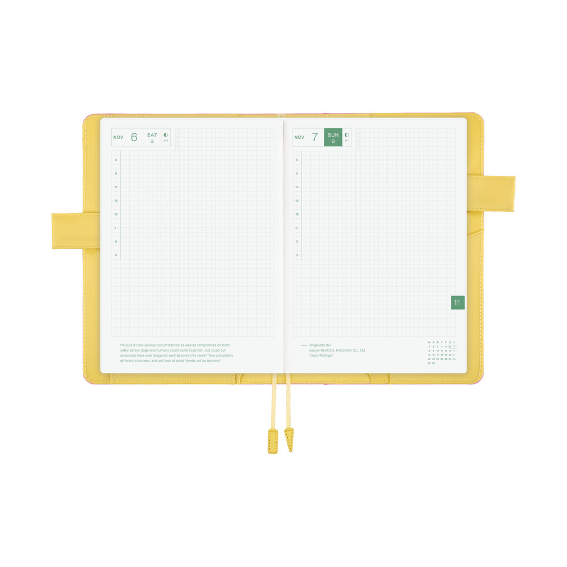 Hobonichi Accessori Cover Cousin A5 Colors - Candy Floss