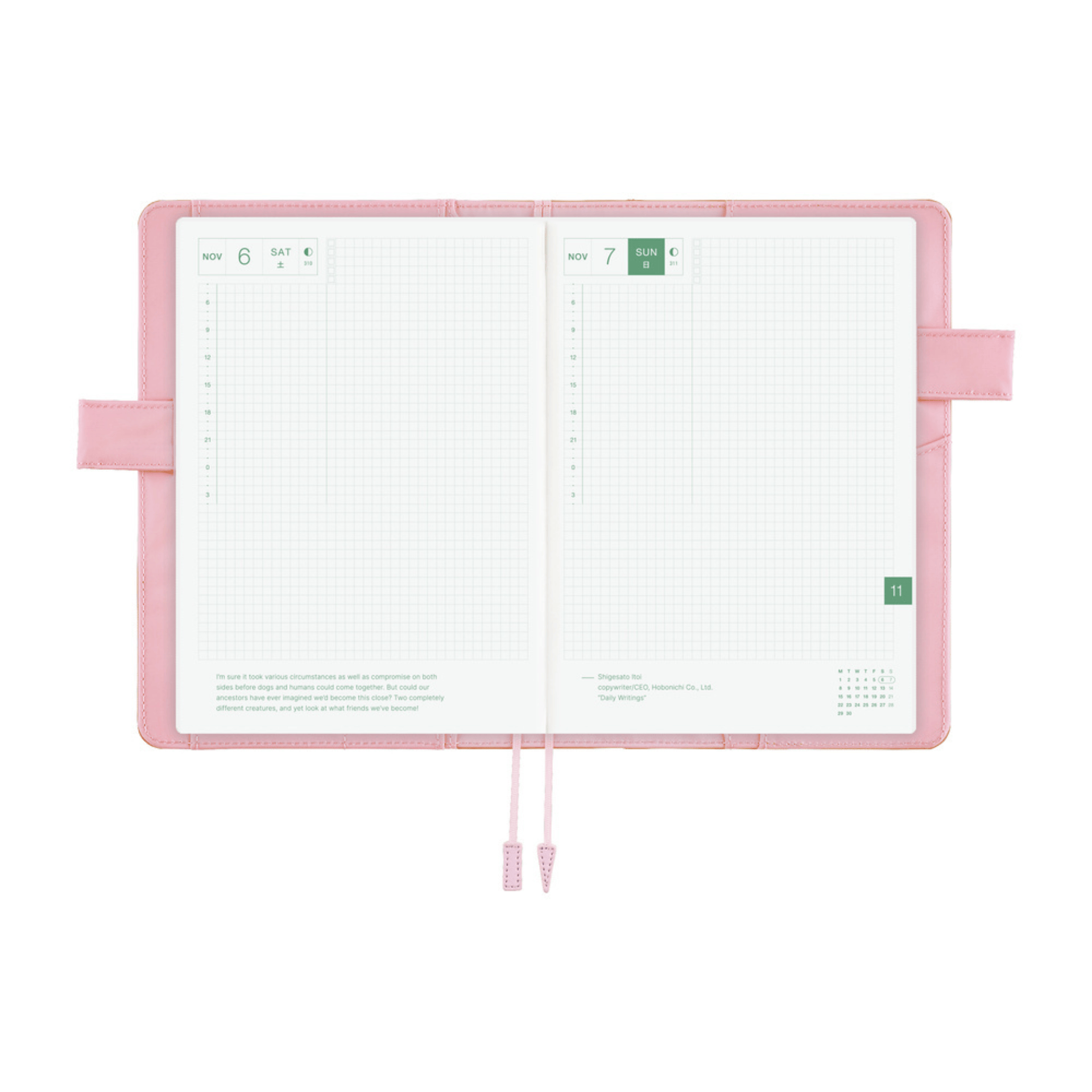 Hobonichi Accessori Cover Cousin A5 Colors - Chiffon Greige
