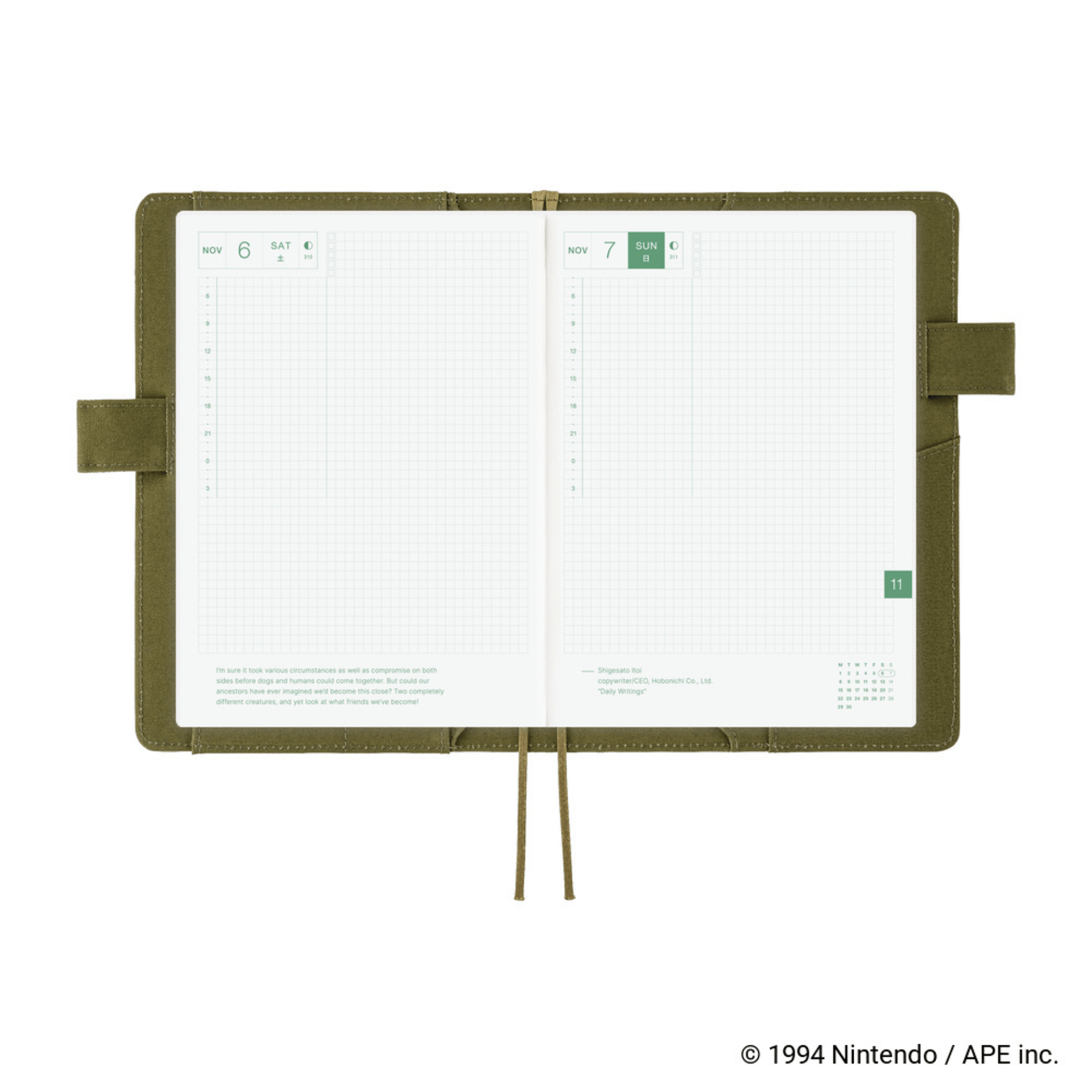 Hobonichi Accessori Cover Cousin A5 Mother - Dungeon Man
