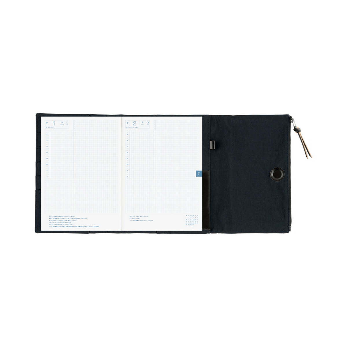 Hobonichi Accessori Cover Cousin A5 Tragen - Black