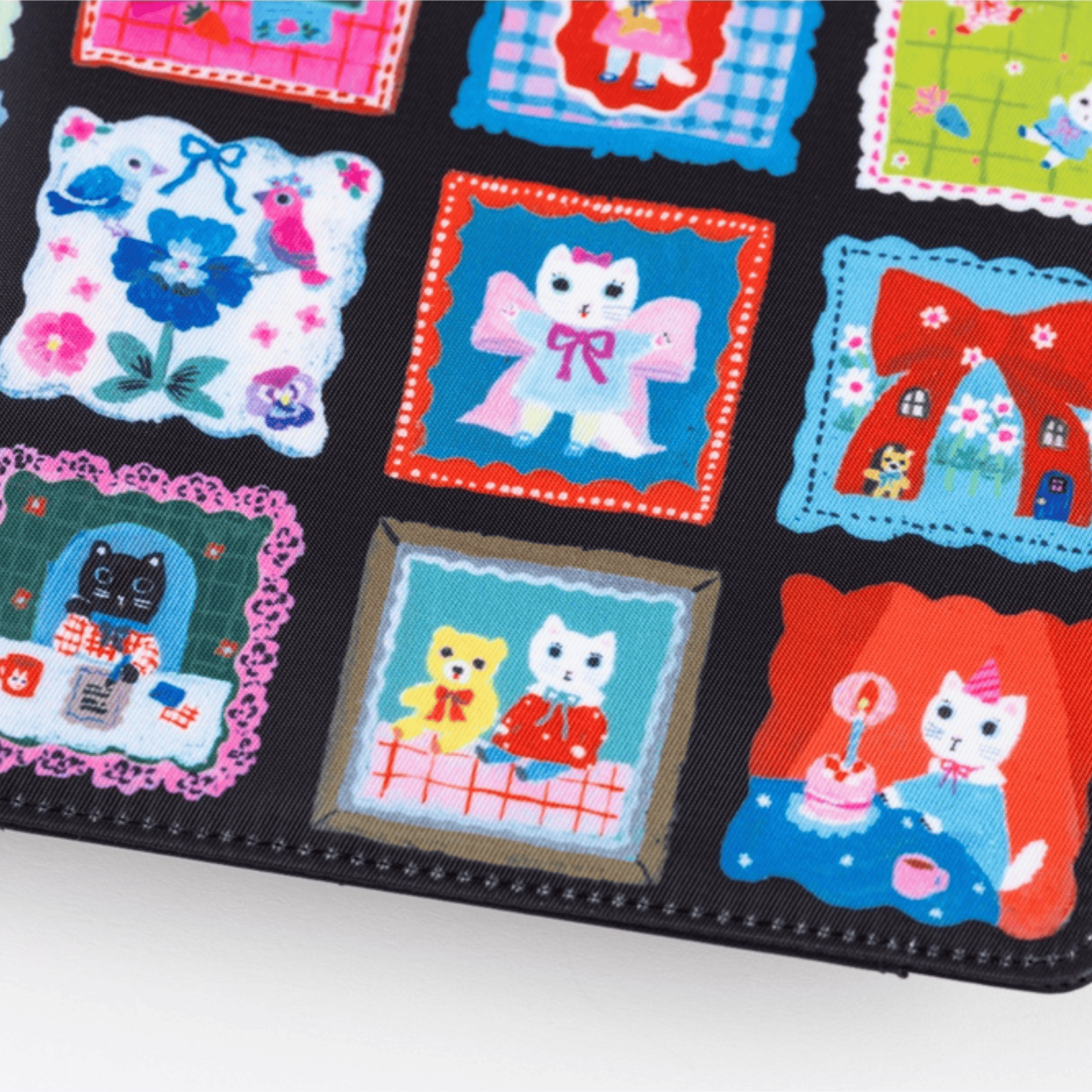 Hobonichi Accessori Cover Cousin A5 Yumi Kitagishi - White Cat's Daily Life