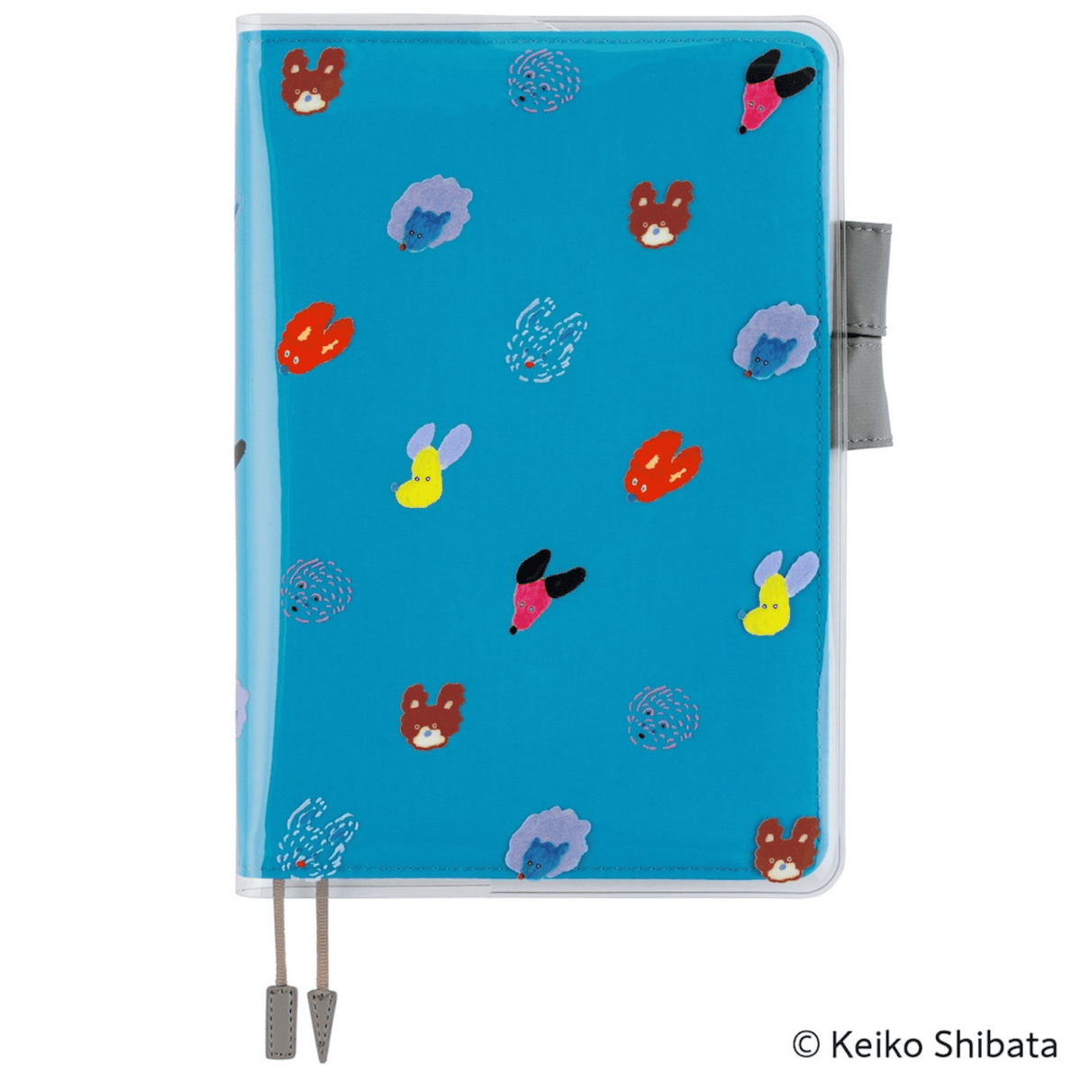 Hobonichi Accessori Cover on Cover A5 - Keiko Shibata - Dog Ears Fluttering in the Wind