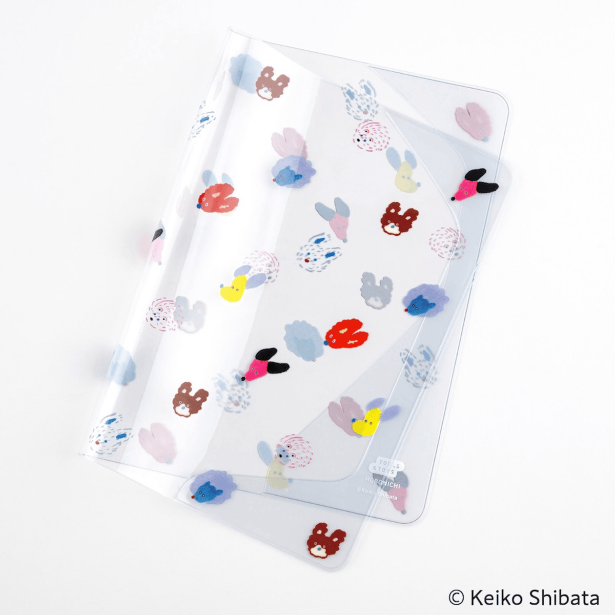 Hobonichi Accessori Cover on Cover A5 - Keiko Shibata - Dog Ears Fluttering in the Wind