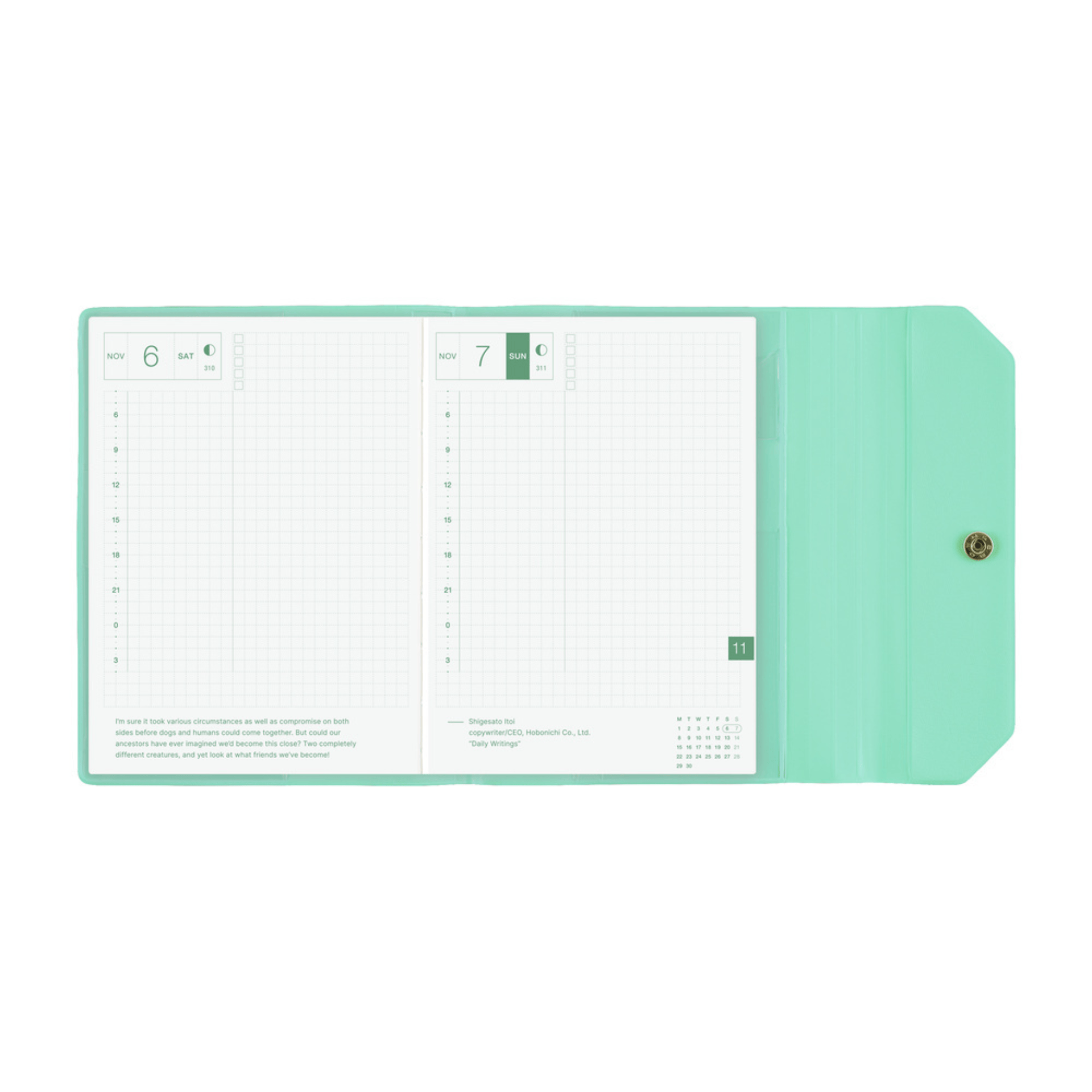 Hobonichi Accessori Cover Original A6 Alettone - Sweets