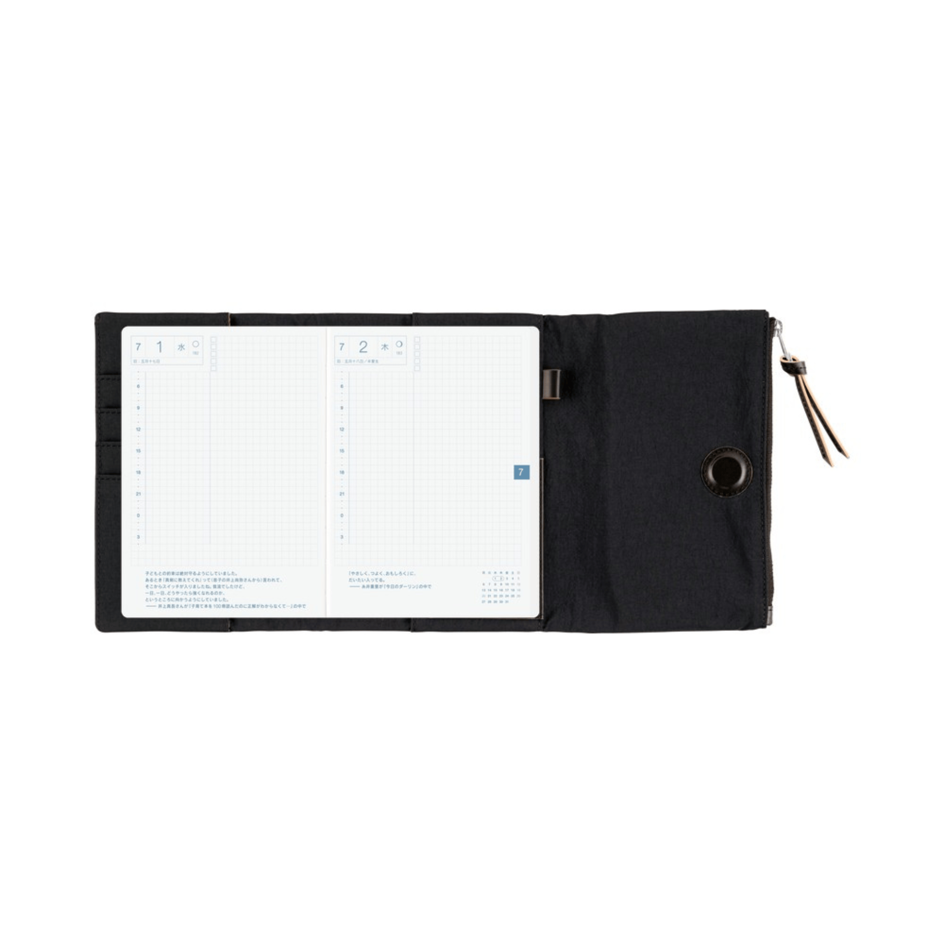 Hobonichi Accessori Cover Original A6 Tragen - Black