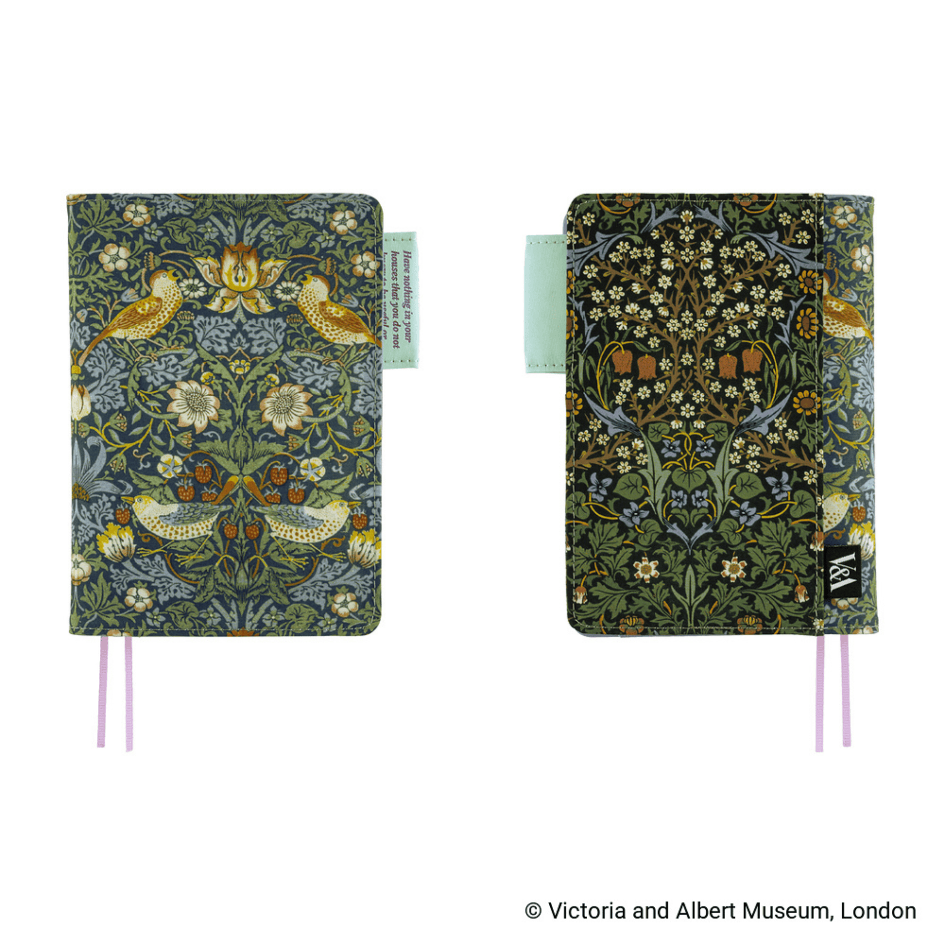 Hobonichi Accessori Cover Original A6 V&A - Strawberry Thief