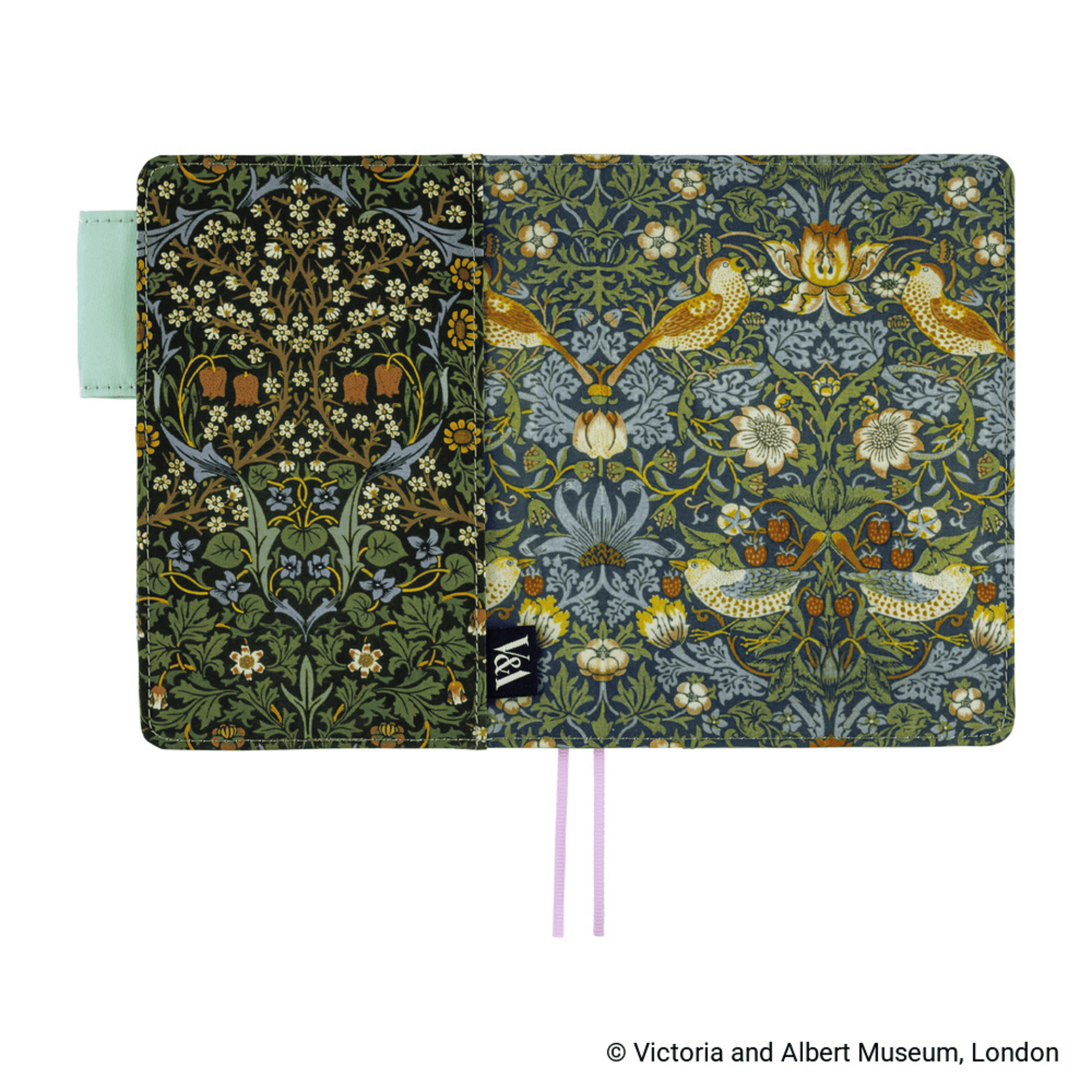 Hobonichi Accessori Cover Original A6 V&A - Strawberry Thief