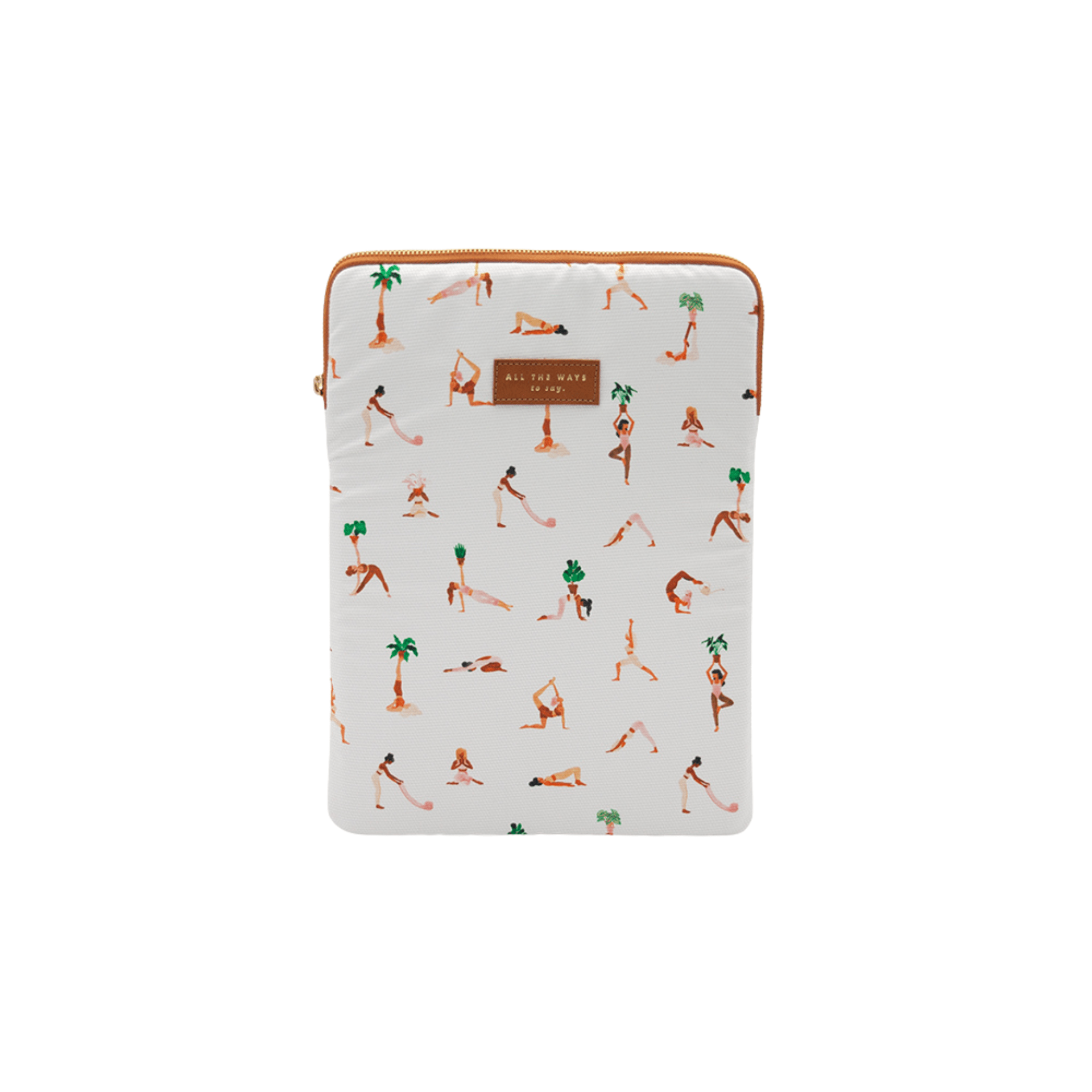 All The Way To Say Accessori Custodia Pc Yoga Pattern