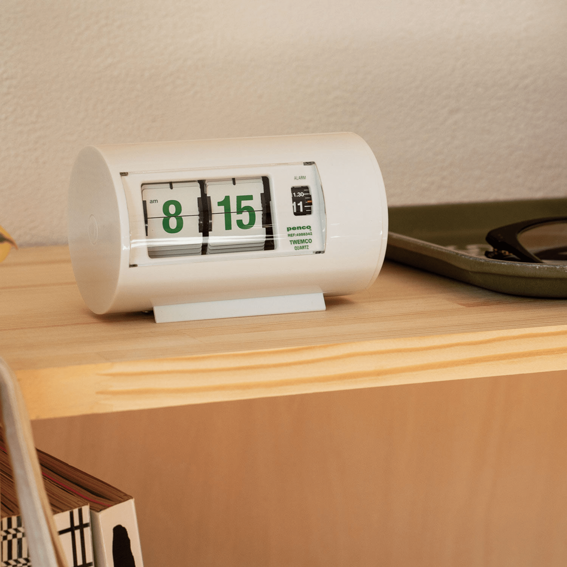 SayPaper Accessori Desk Clock White