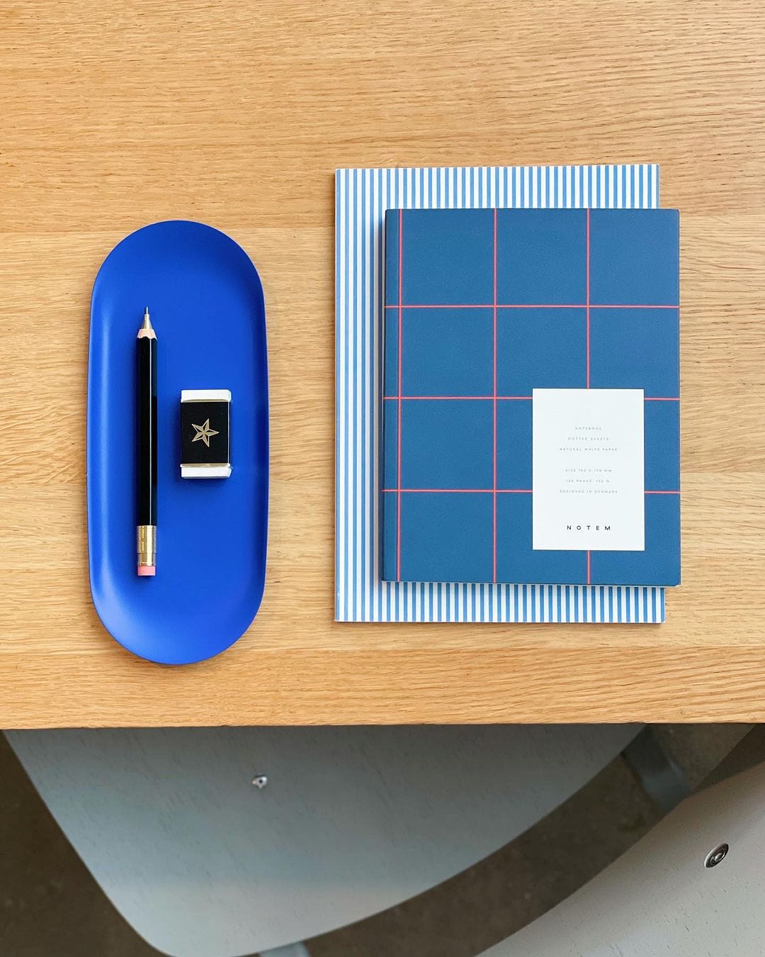 Notem Accessori Desk Lola Tray Blue