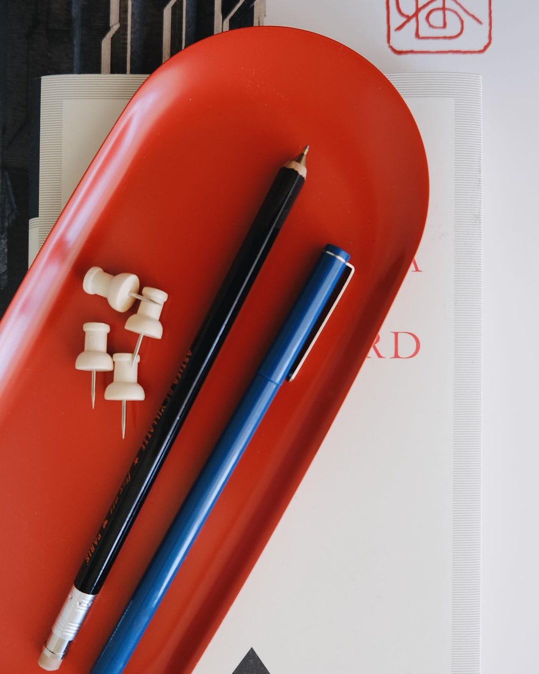Notem Accessori Desk Lola Tray Red