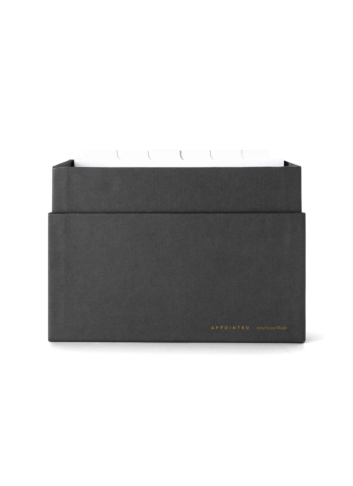 Appointed Accessori Desktop Storage Box