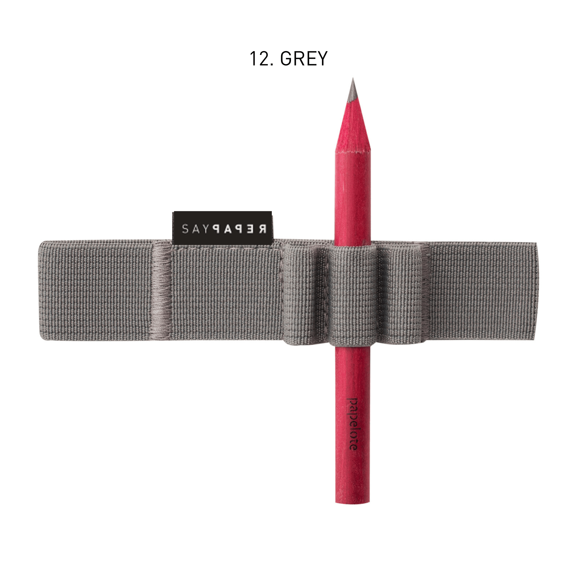 SayPaper Accessori GREY Elastico Portapenne Saypaper