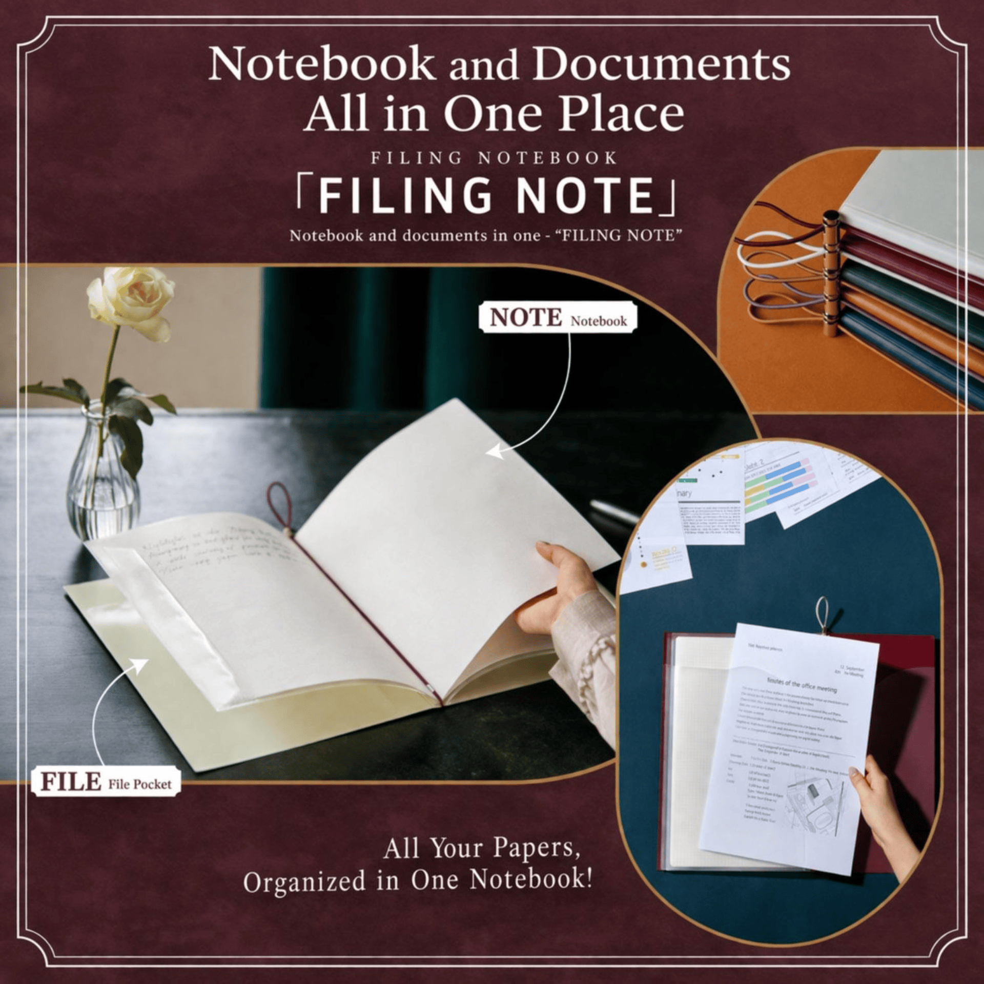 King Jim Hitotoki Accessori Filing note A5