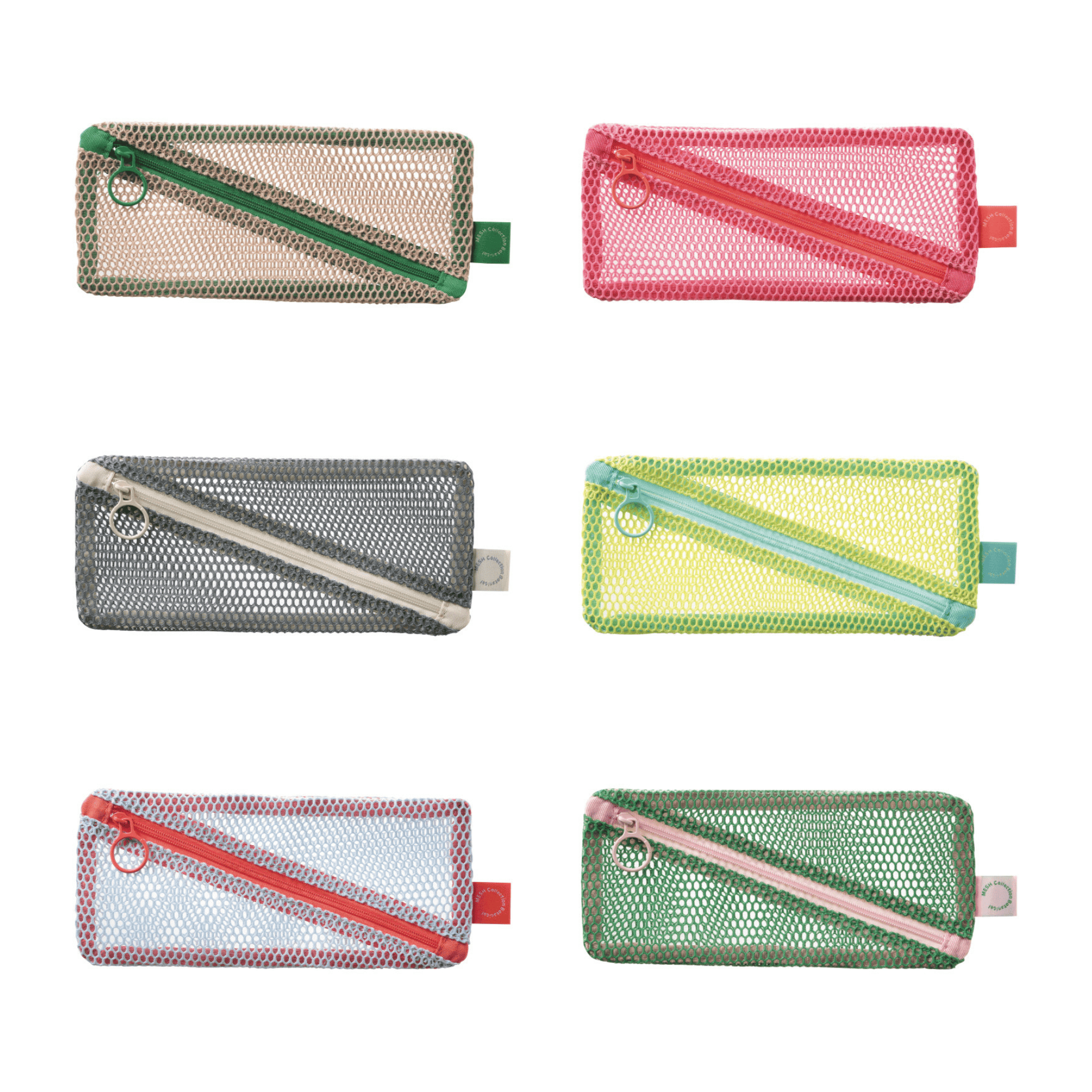 Mark's Tokyo Accessori Flat Pencase Mesh
