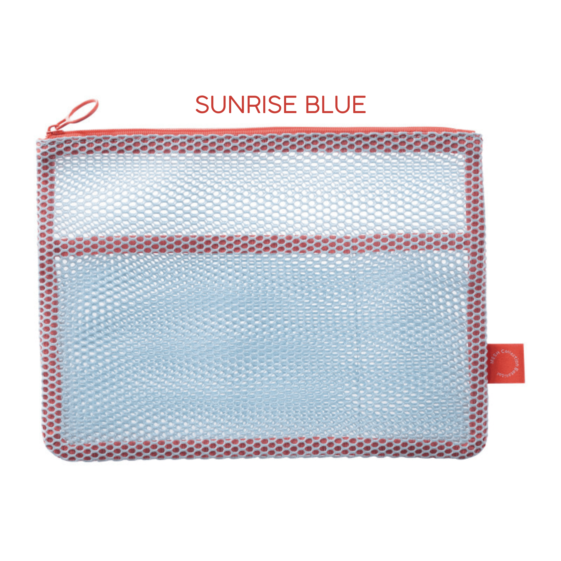 Mark's Tokyo Accessori SUNRISE BLUE Flat Pouch Mesh - A5