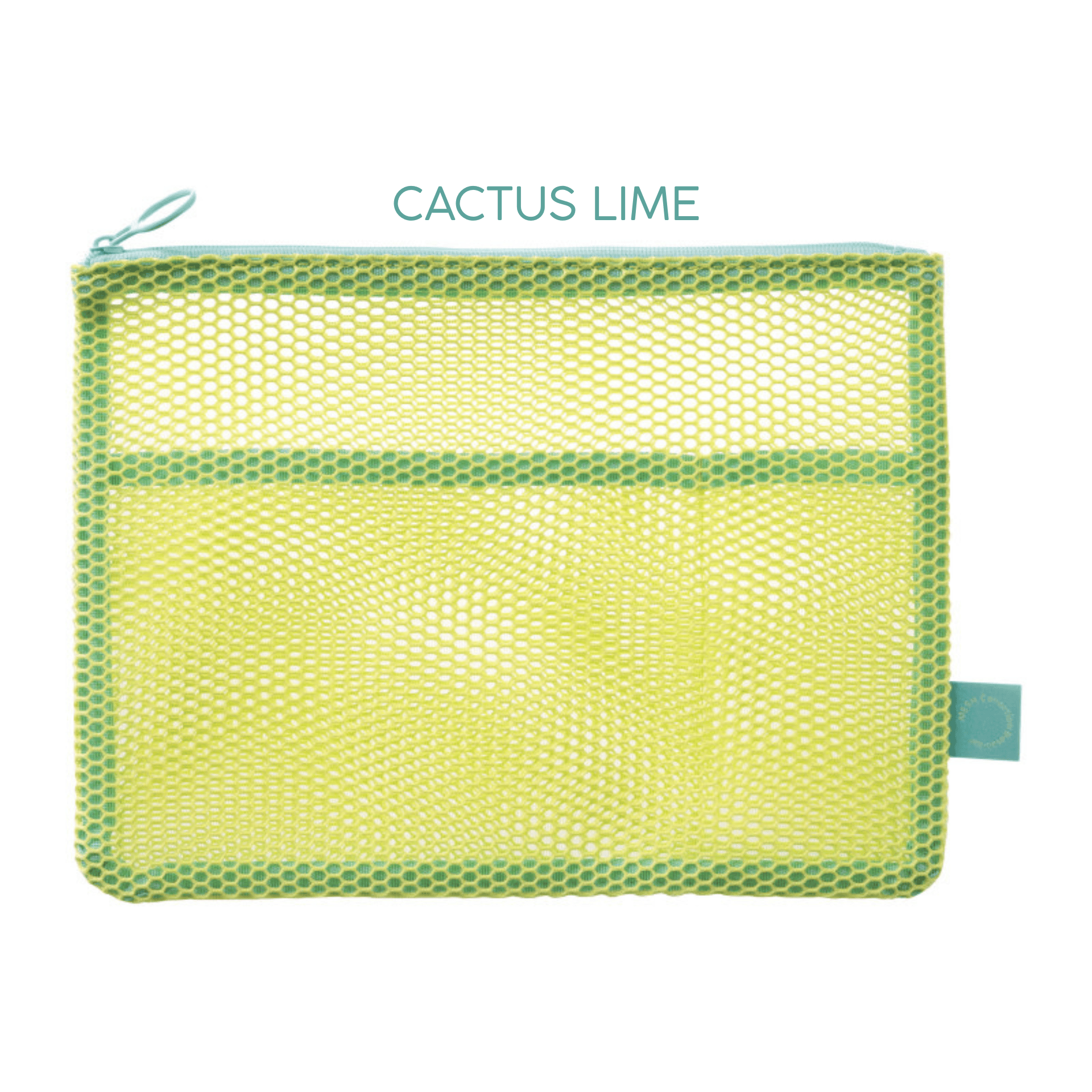 Mark's Tokyo Accessori CACTUS LIME Flat Pouch Mesh - A5