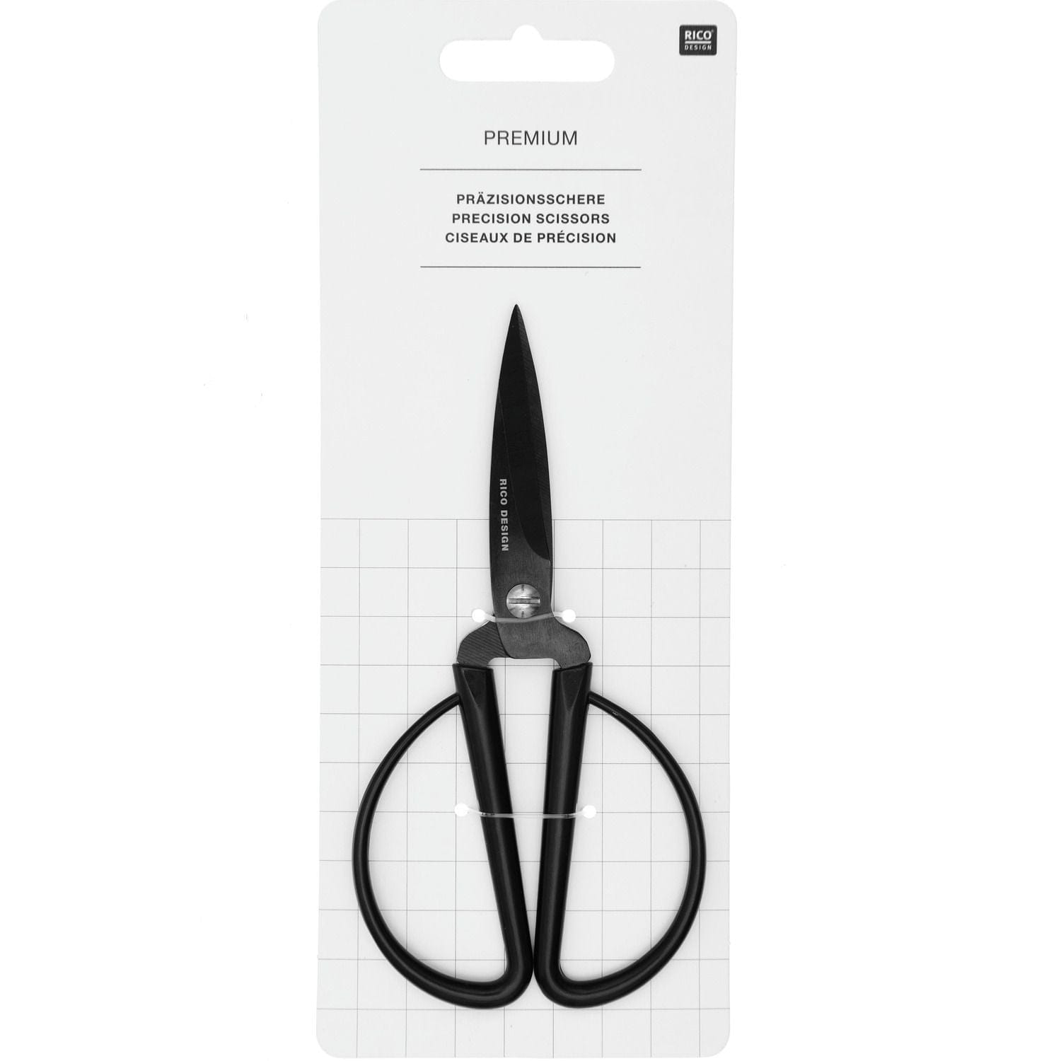 Rico Design Accessori Forbici Craft Black 5,5"