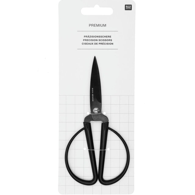 Rico Design Accessori Forbici Craft Black 5,5"