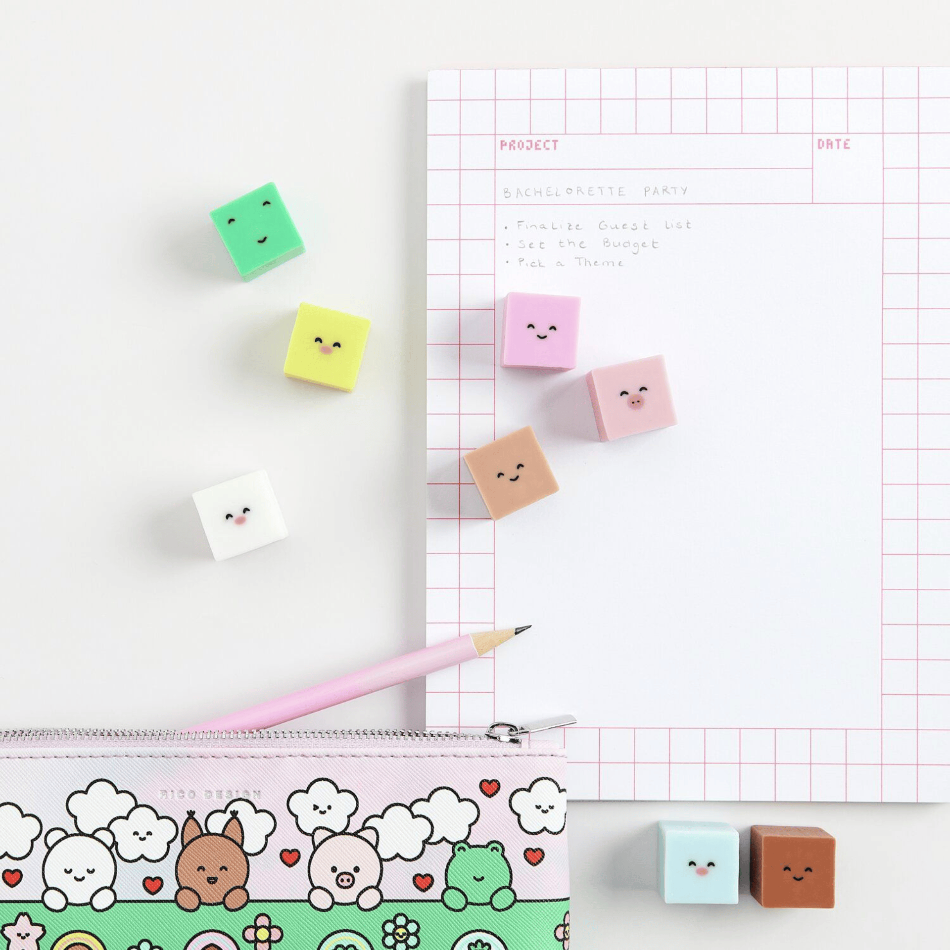 Rico Design Accessori Gomme Animals set