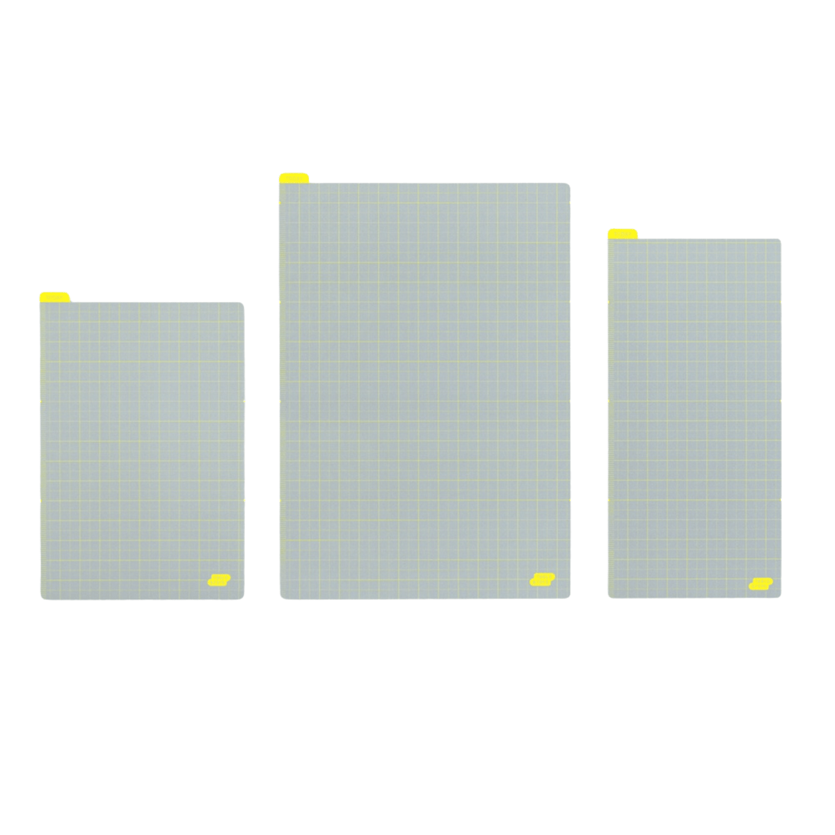 Hobonichi Accessori Hobonichi Accessories: Sottopagina Pencil Board Ice Gray x Yellow
