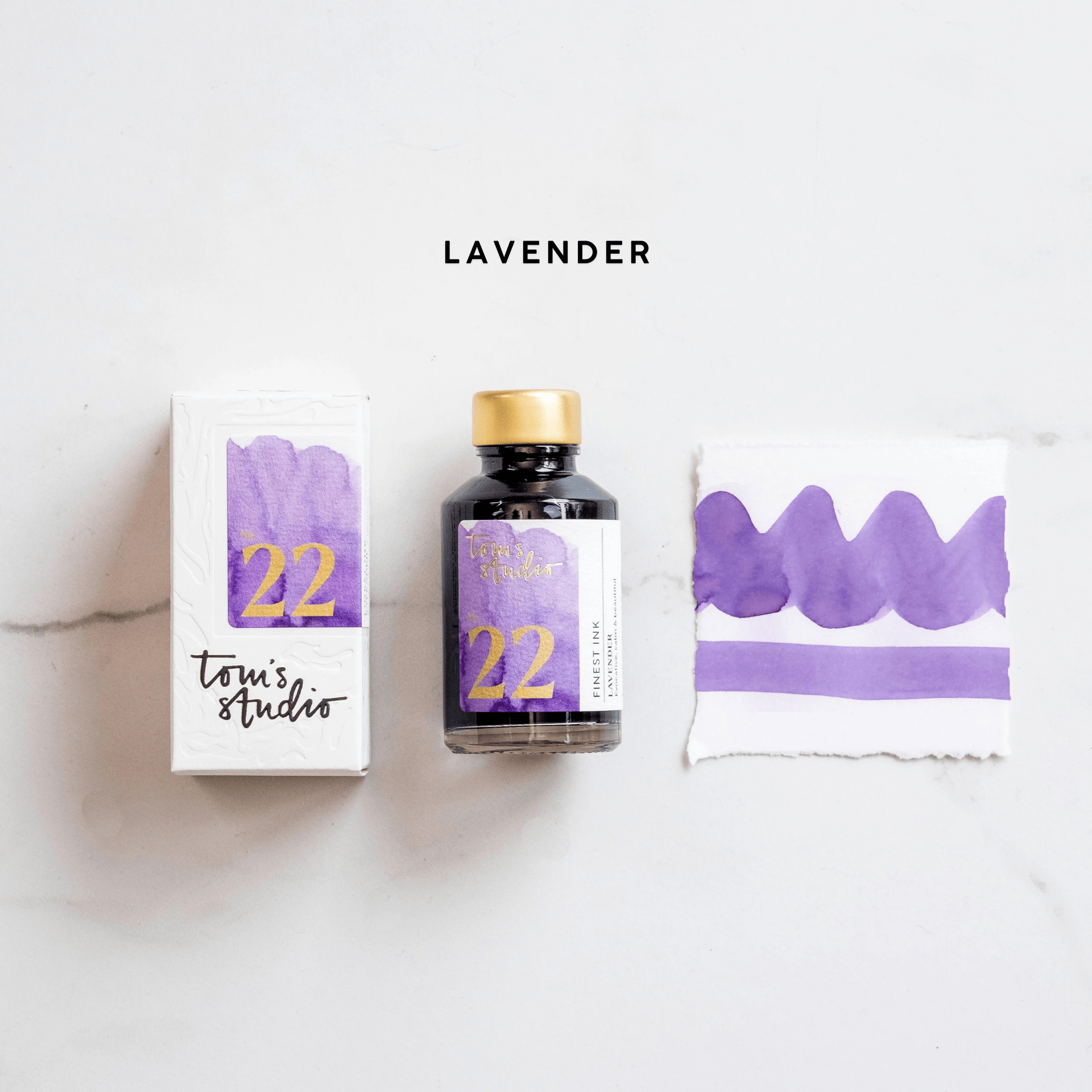 Tom's Studio Accessori 22 - LAVENDER Inchiostri Fountain Pen Ink - Tom's Studio
