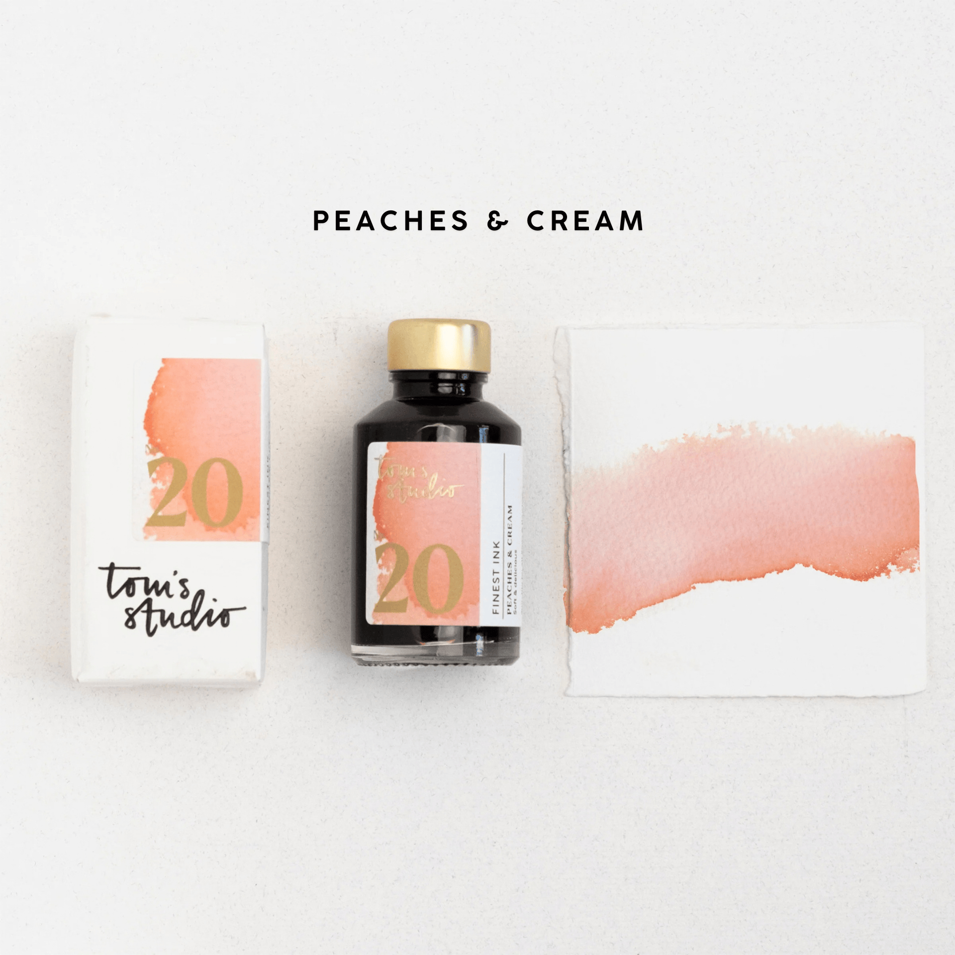 Tom's Studio Accessori 20 - PEACHES & CREAM Inchiostri Fountain Pen Ink - Tom's Studio
