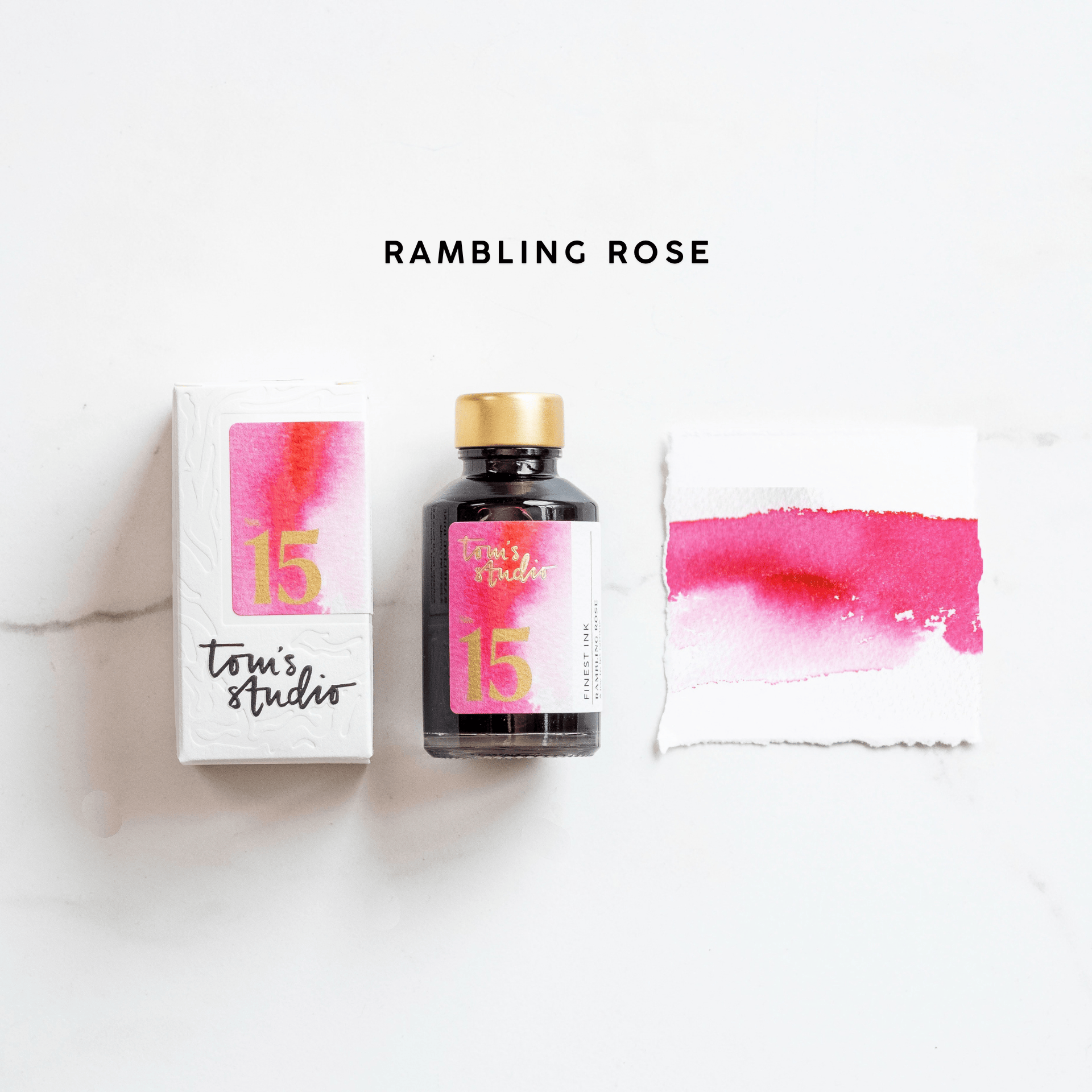 Tom's Studio Accessori 15 - RAMBLING ROSE Inchiostri Fountain Pen Ink - Tom's Studio