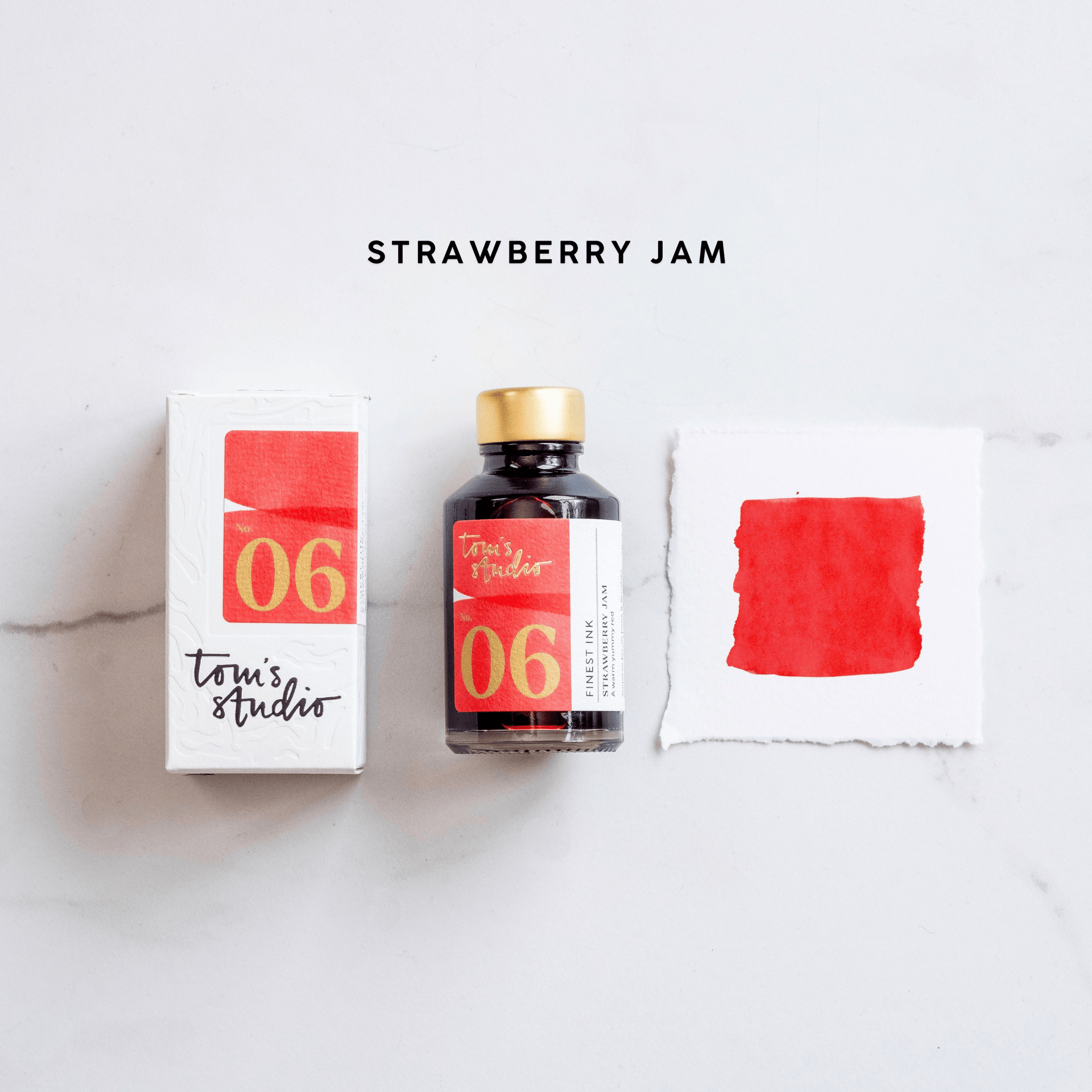 Tom's Studio Accessori 06 - STRAWBERRY JAM Inchiostri Fountain Pen Ink - Tom's Studio