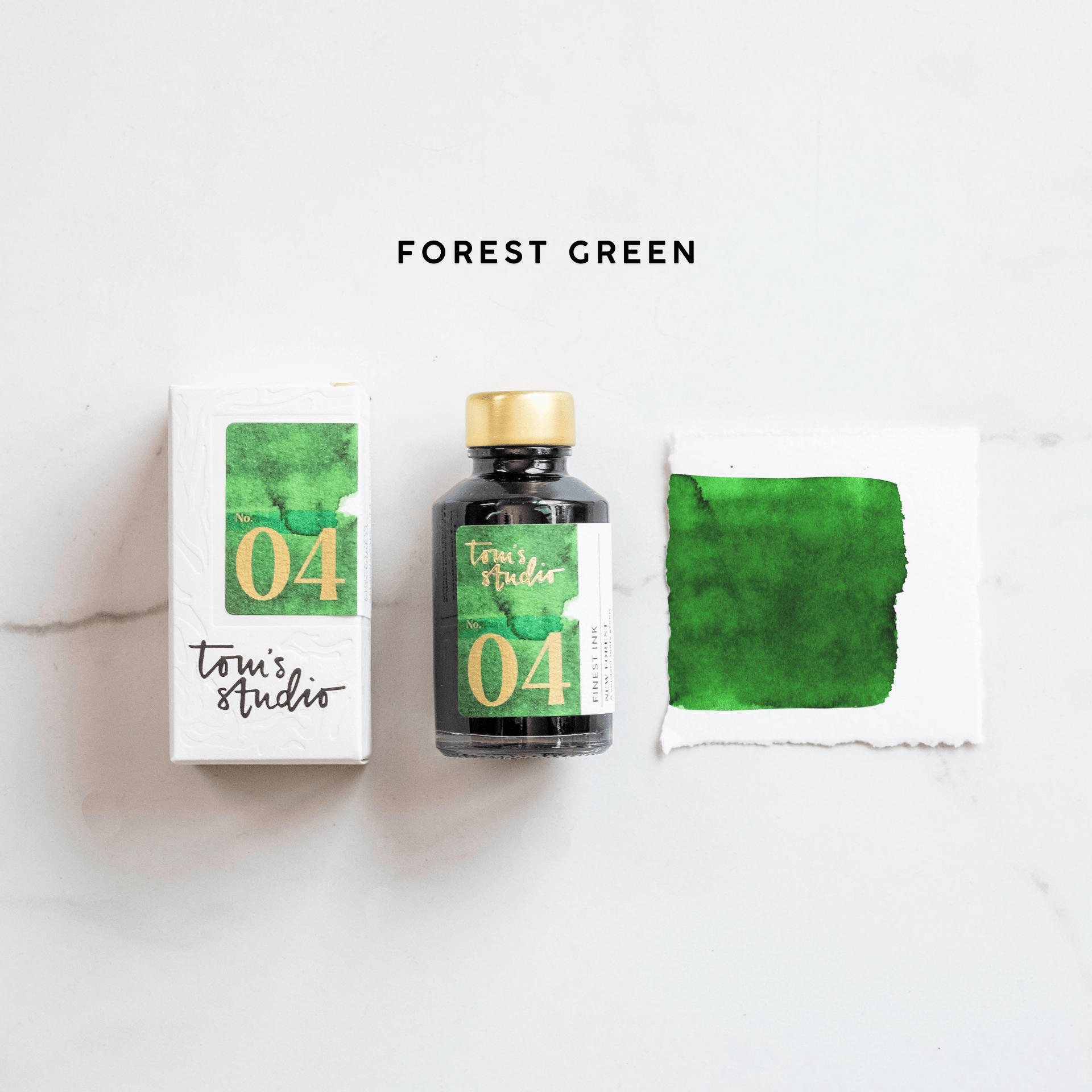 Tom's Studio Accessori 04 - FOREST GREEN Inchiostri Fountain Pen Ink - Tom's Studio