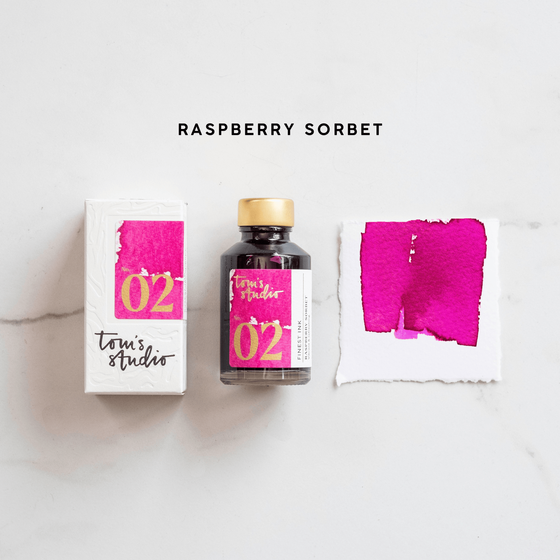 Tom's Studio Accessori 02 - RASPBERRY SORBET Inchiostri Fountain Pen Ink - Tom's Studio
