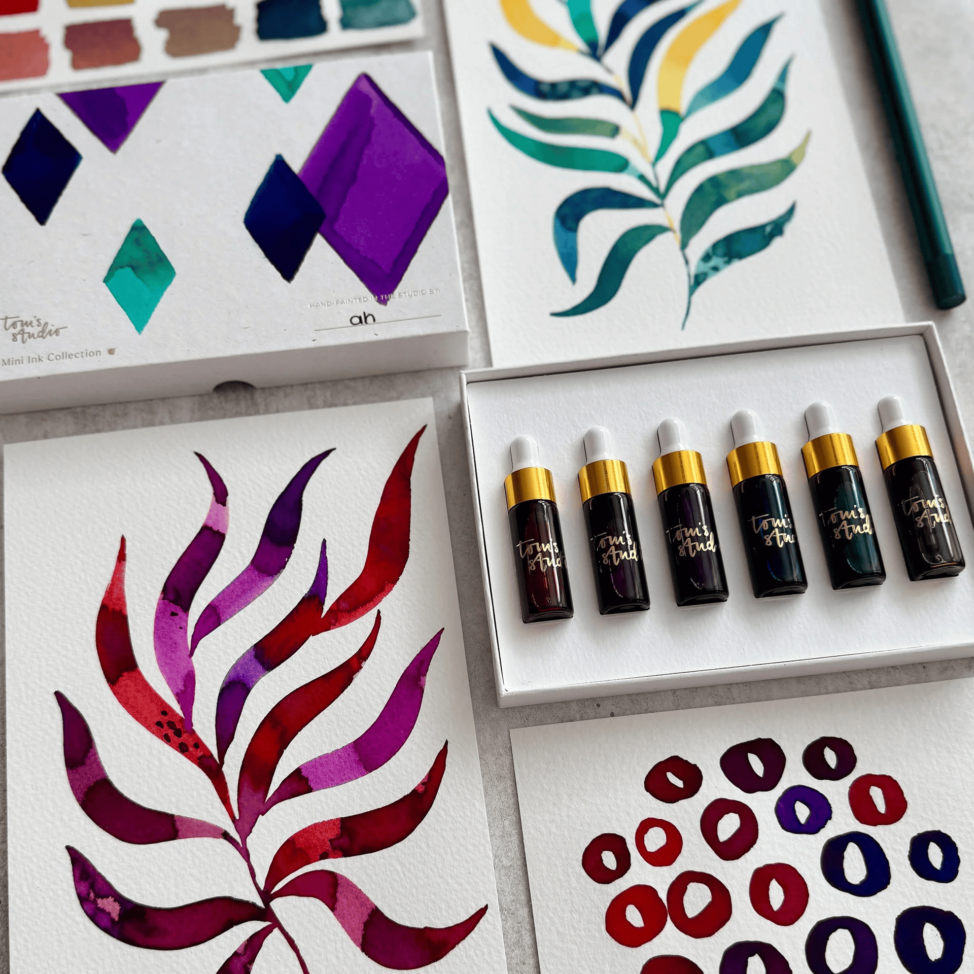 Tom's Studio Accessori Jewel Mini Ink Collection
