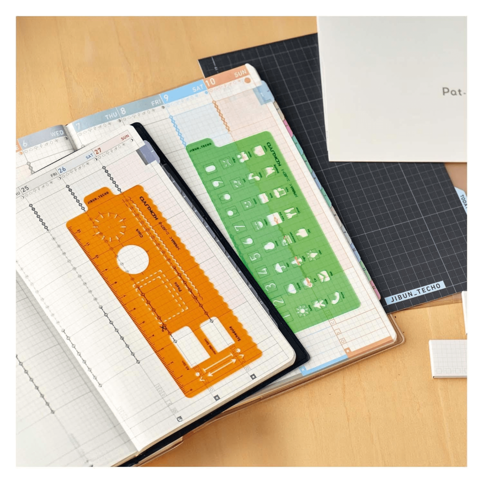 KOKUYO Accessori JIBUN TECHO Goods Template Plan version
