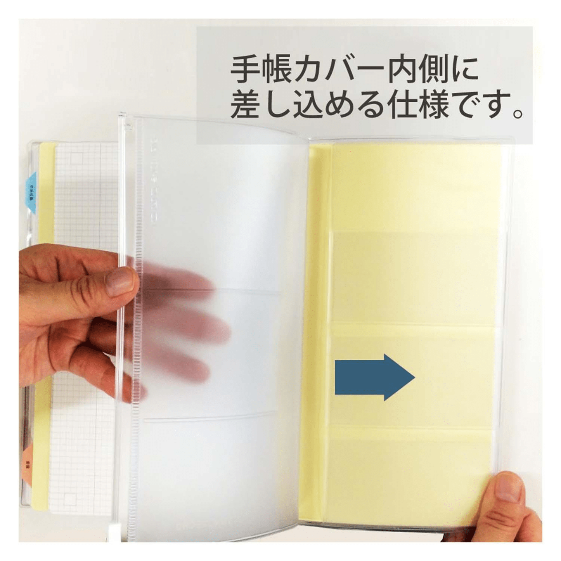 KOKUYO Accessori JIBUN TECHO Goods Zipper Case - A5 Slim Size