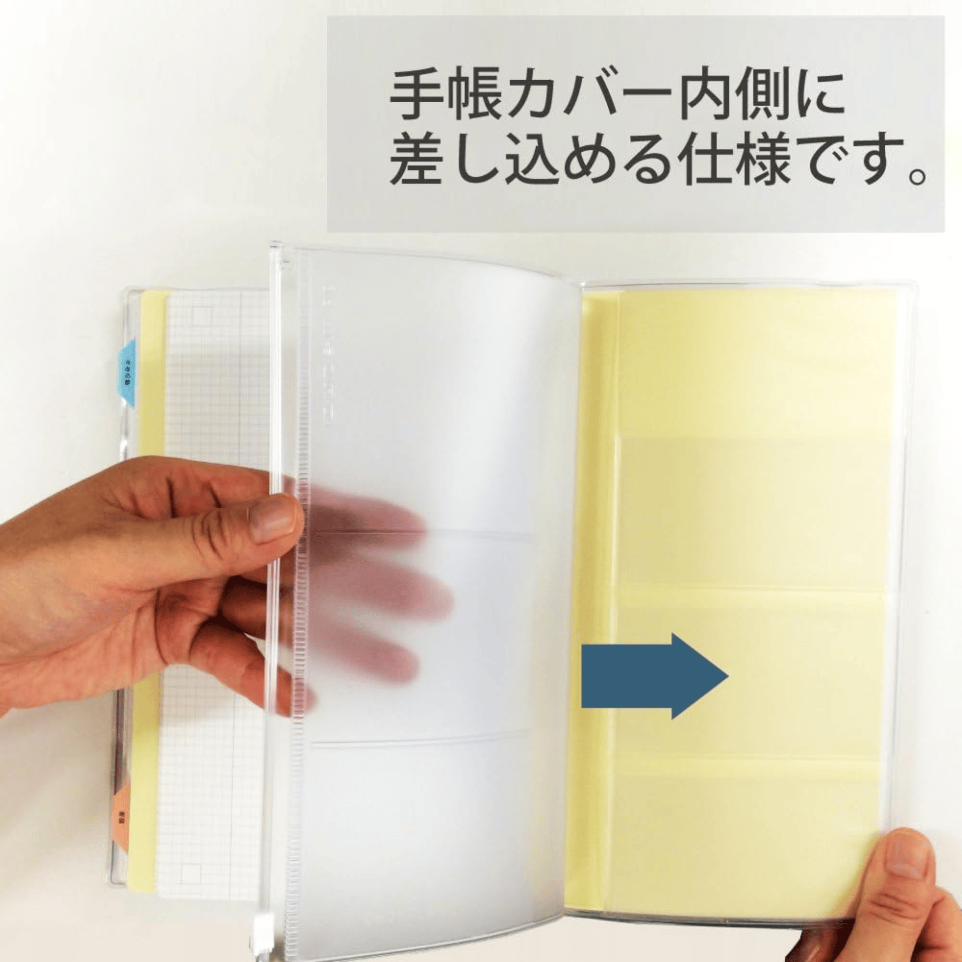 KOKUYO Accessori JIBUN TECHO Goods Zipper Case - B6 Slim