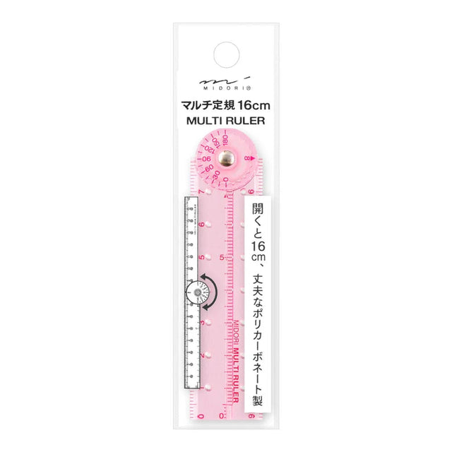 Midori Accessori Midori Multi Ruler 16cm