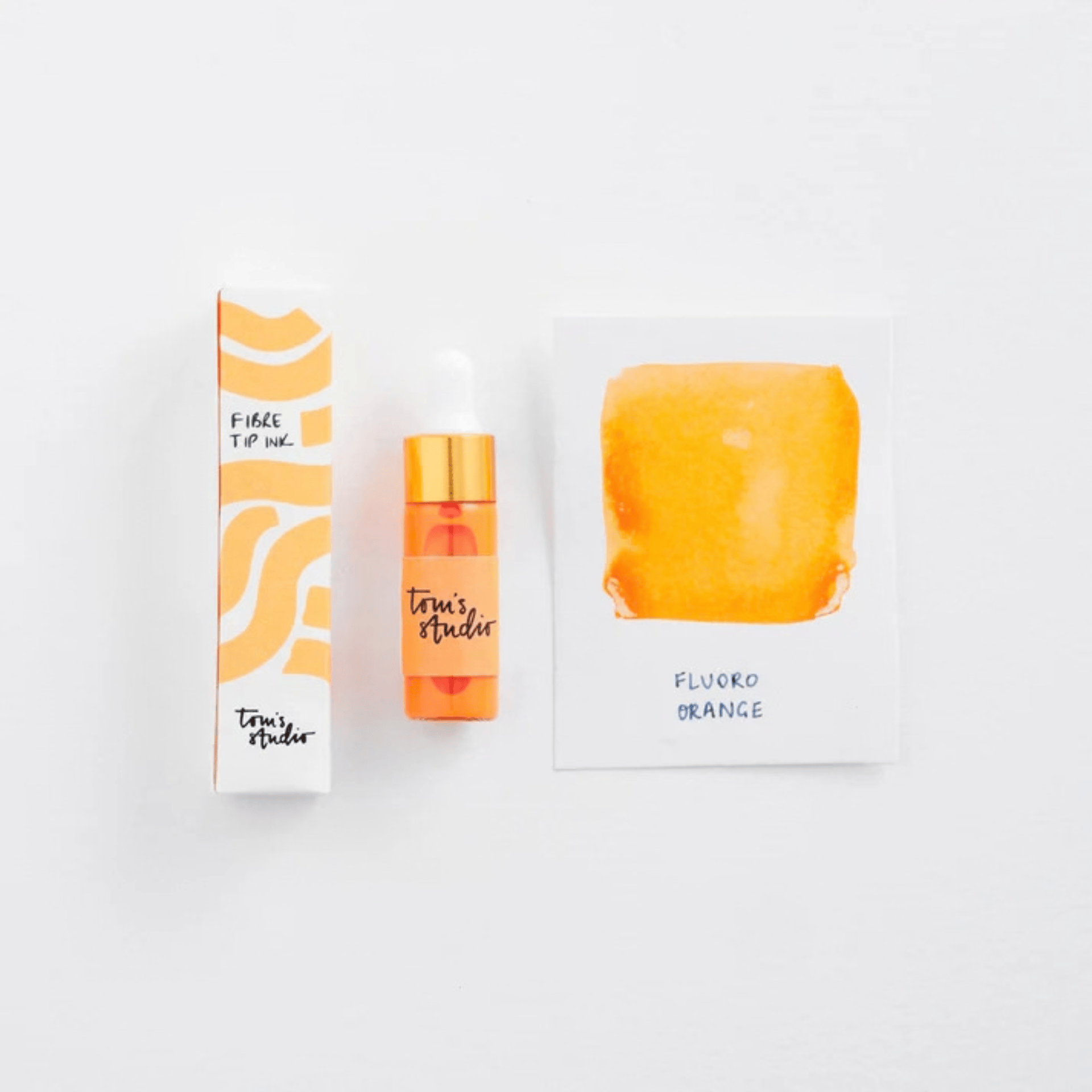 Tom's Studio Accessori FLUO ORANGE Mini HIghlighter Inks