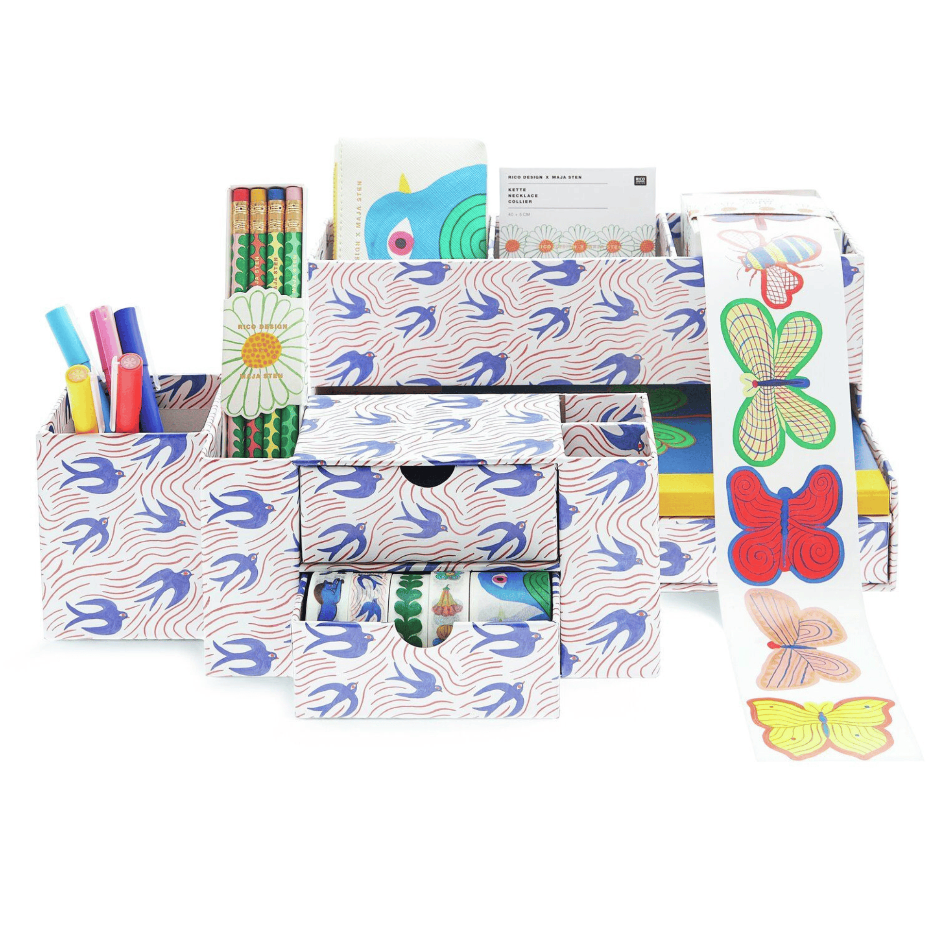 Rico Design Accessori Office Box Midsommar Magic