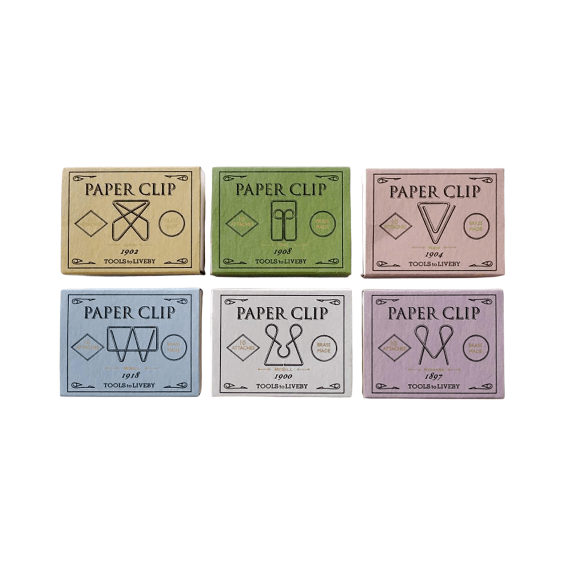 Tools To Liveby Accessori Paper Clip Brass