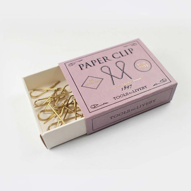 Tools To Liveby Accessori Paper Clip Brass