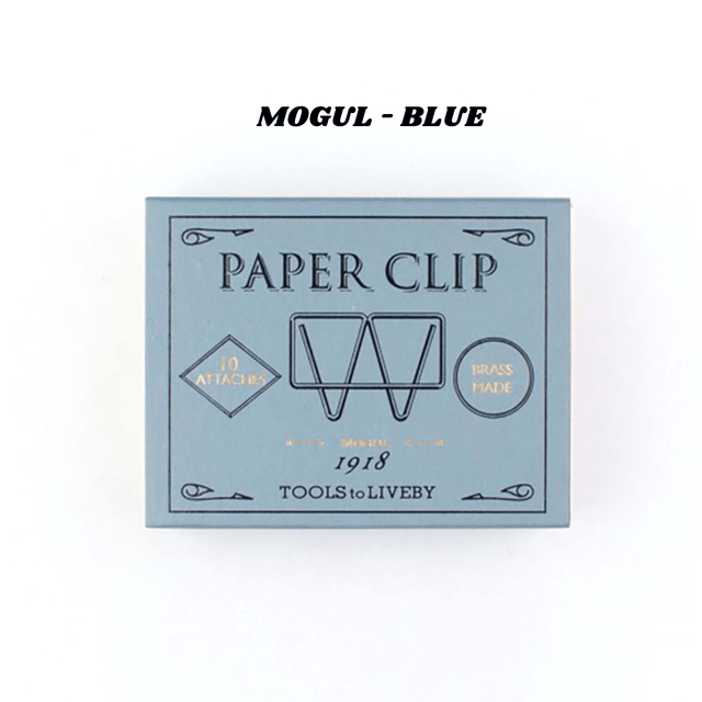 Tools To Liveby Accessori Mogul - Blue Paper Clip Brass