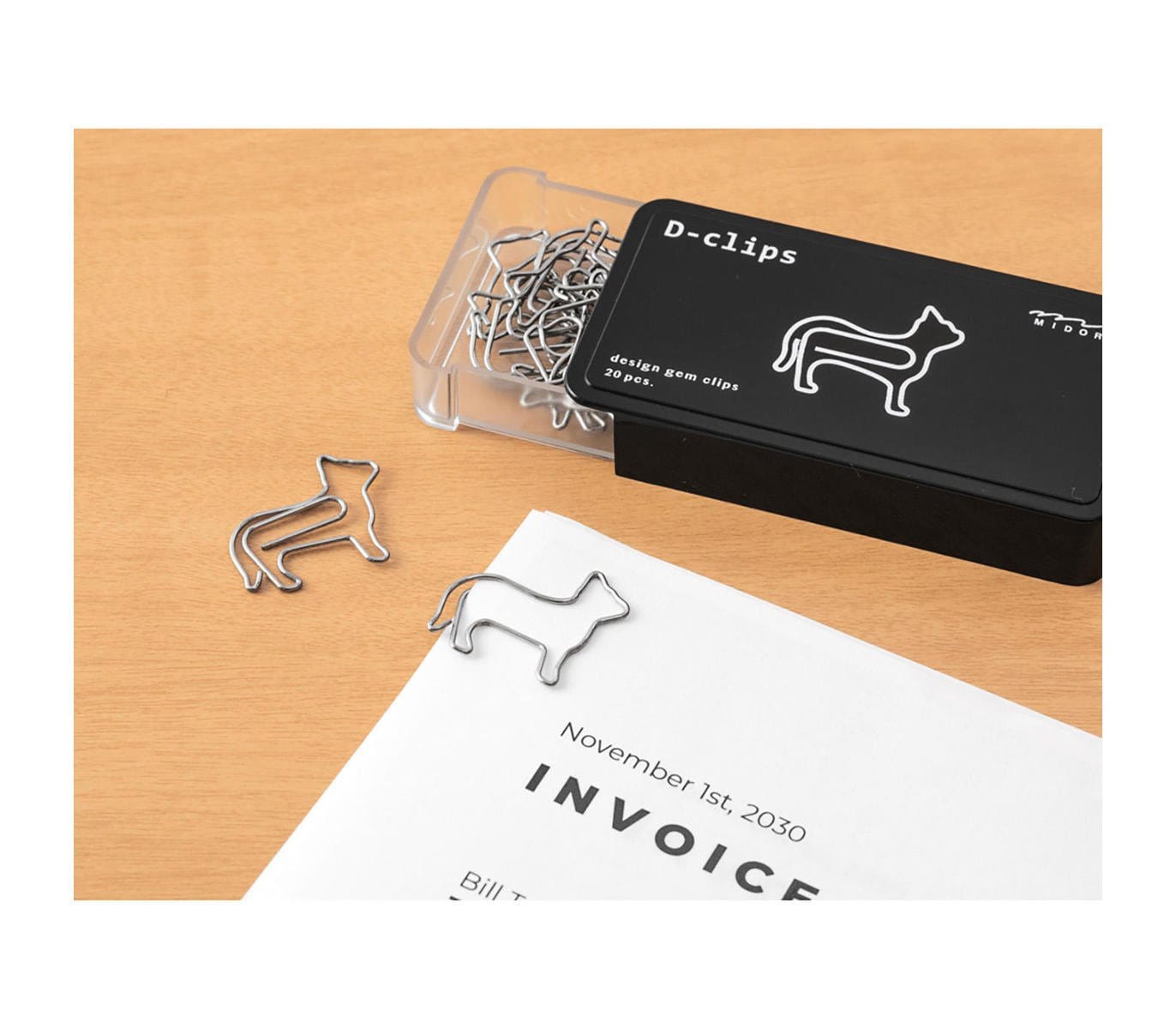 Midori Accessori Paper D-Clips Midori Big Box